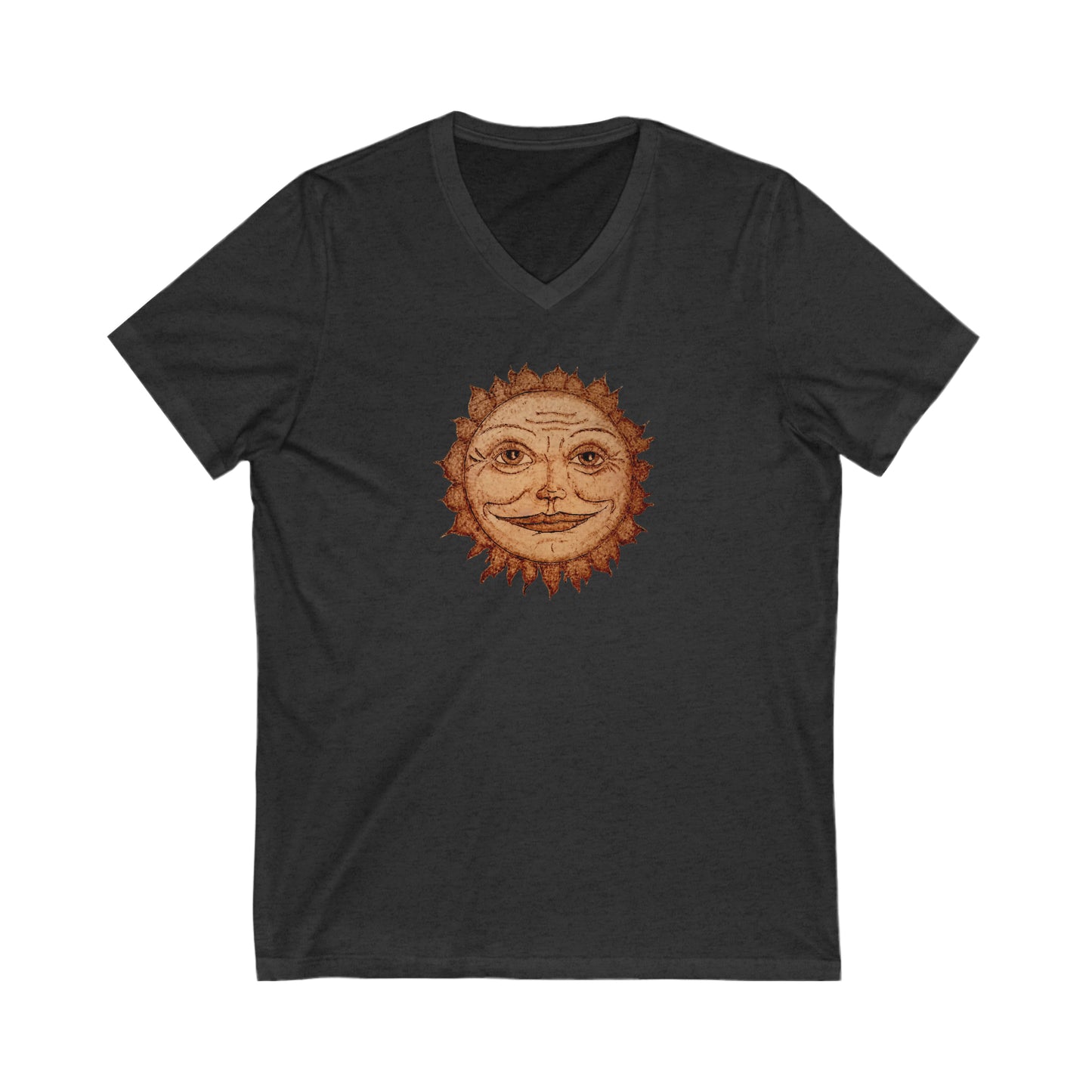 Unisex Jersey Short Sleeve V-Neck Tee - Mama  Sun