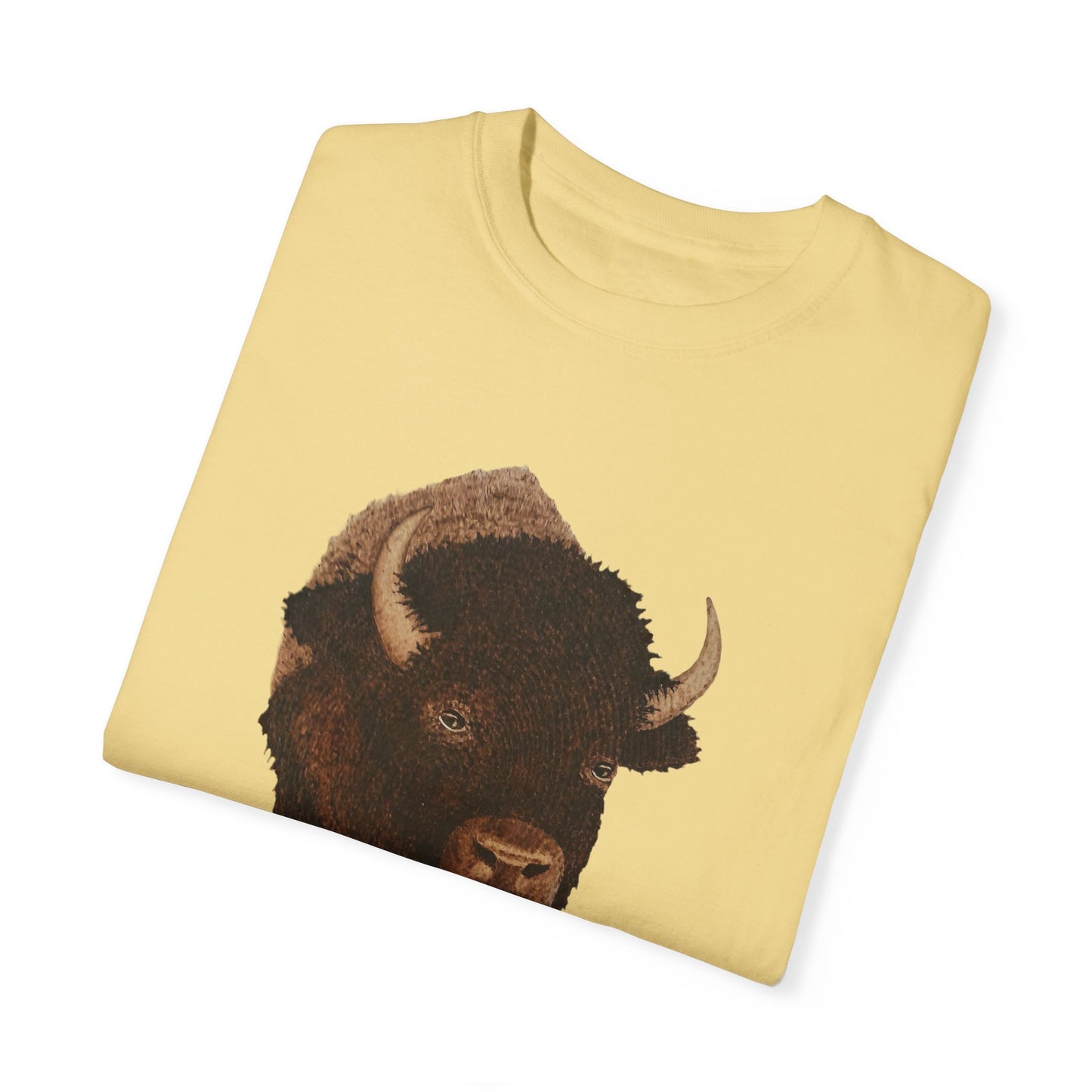 Unisex Garment-Dyed T-shirt - Bison w/ "COLORADO"