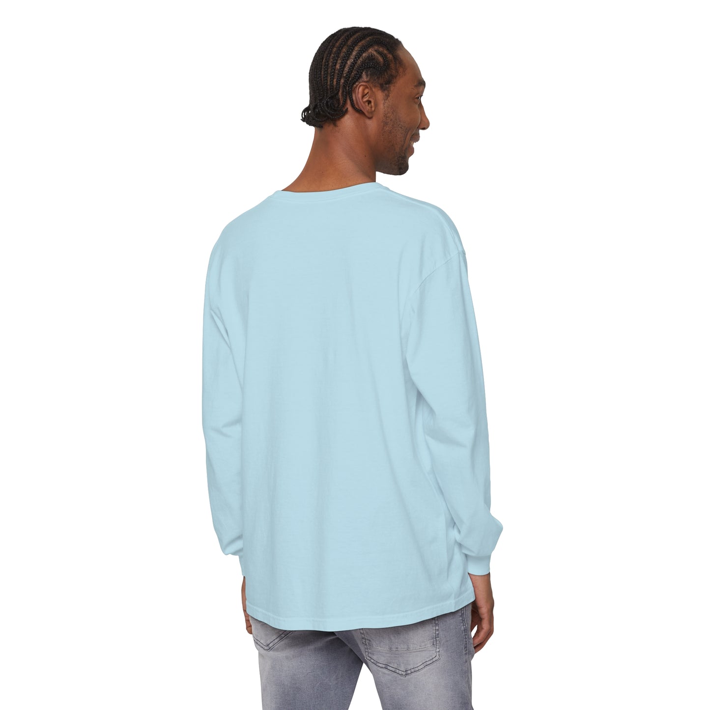 Unisex Garment-dyed Long Sleeve T-Shirt - Hamal