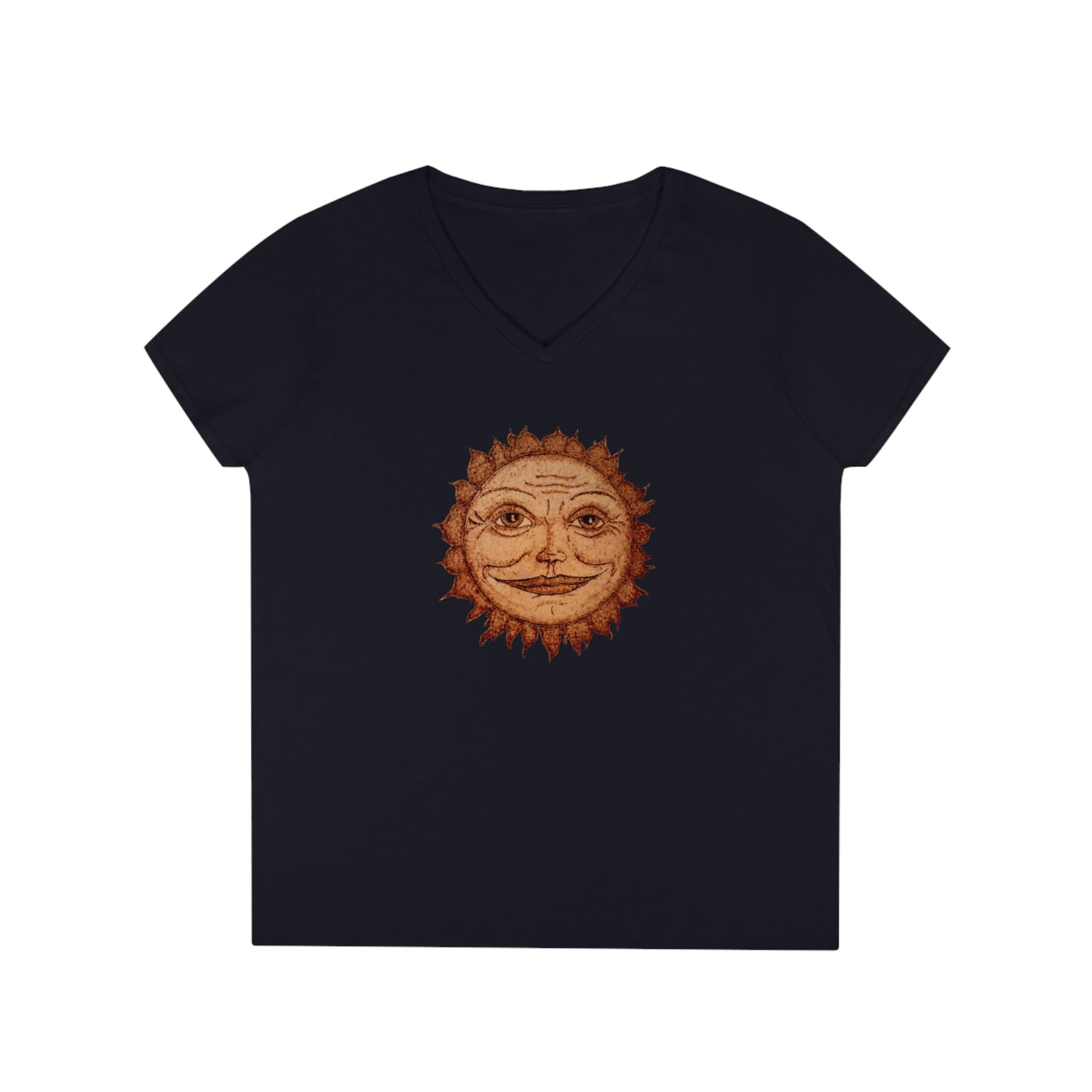 Ladies' V-Neck T-Shirt - Mama Sun