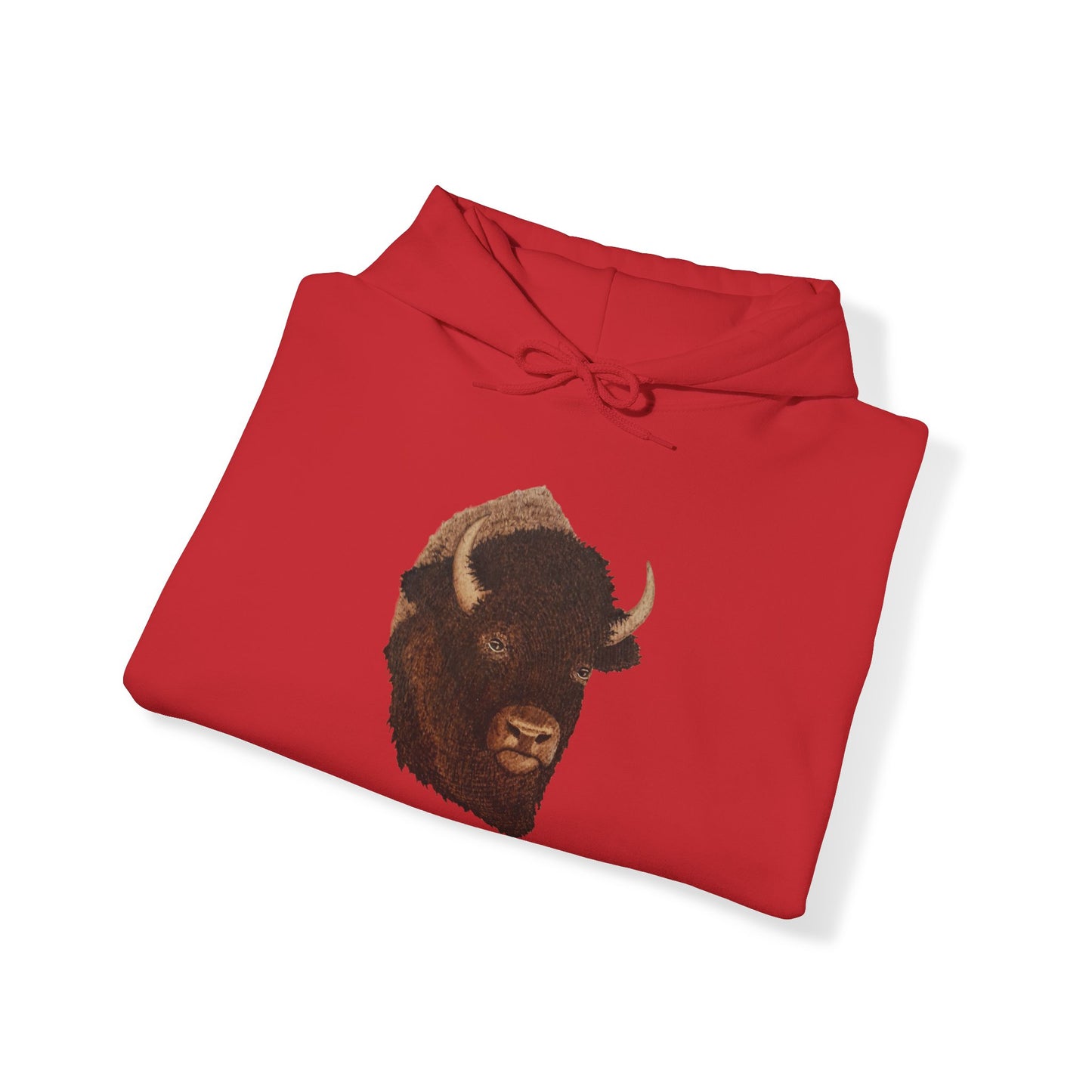 Unisex Heavy Blend™ Hooded Sweatshirt - Bison w/ "COLORADO"