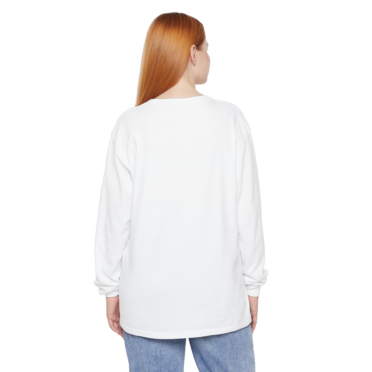 Unisex Garment-dyed Long Sleeve T-Shirt - Hamal