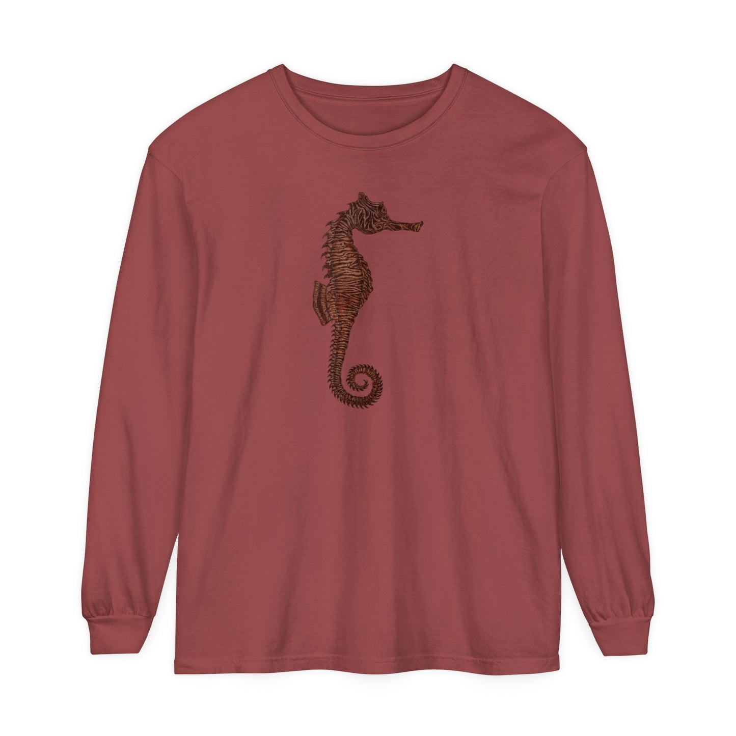 Unisex Garment-dyed Long Sleeve T-Shirt - Samson