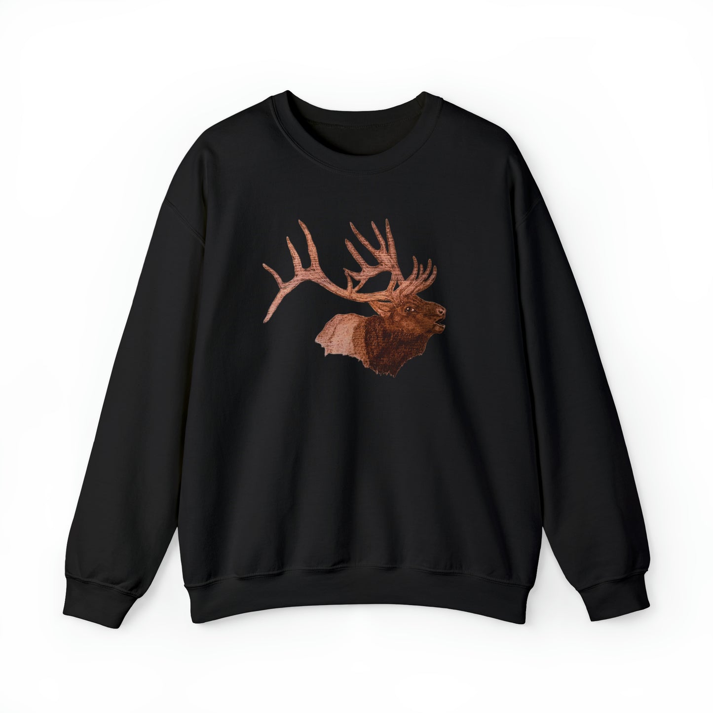 Unisex Heavy Blend™ Crewneck Sweatshirt - Bull Elk