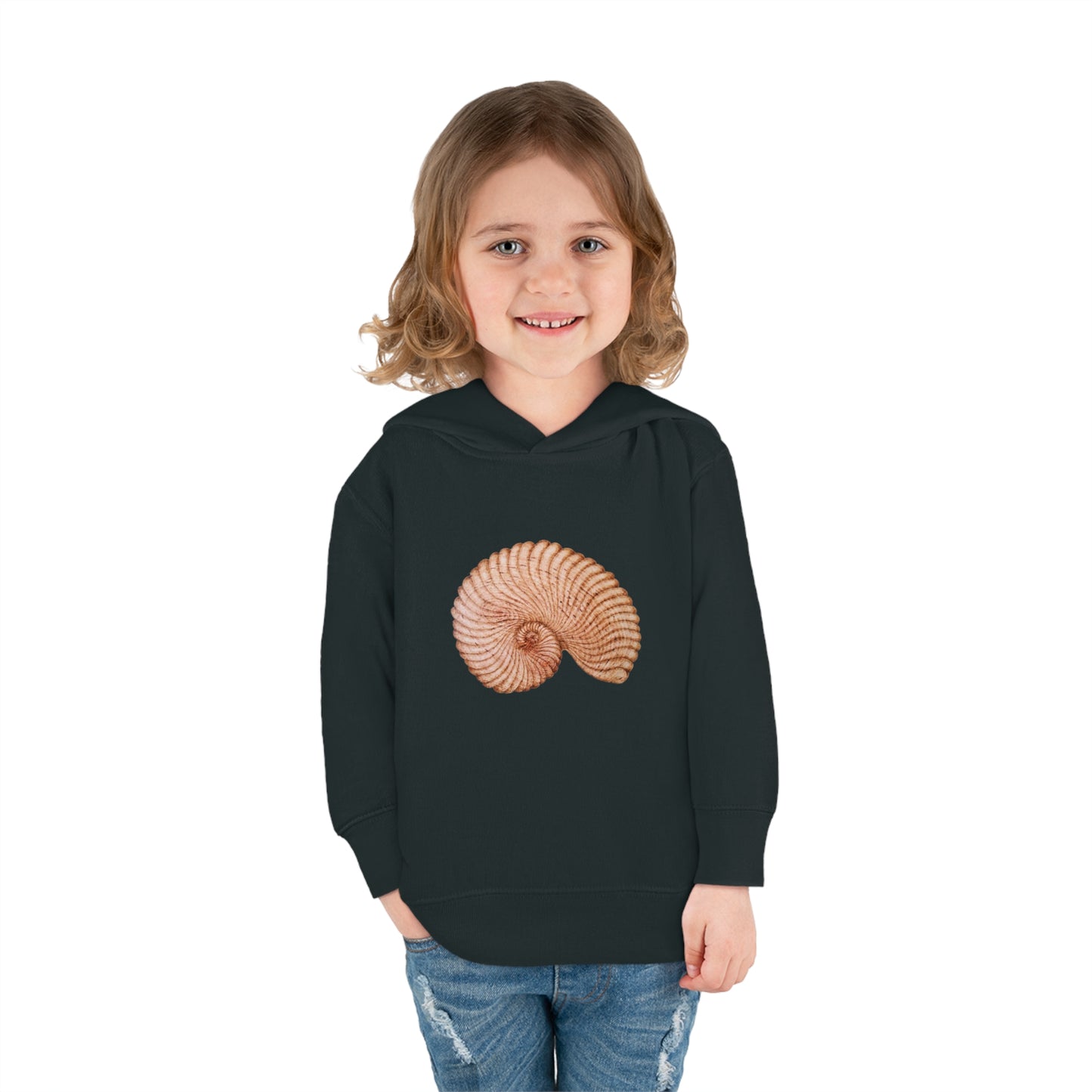 Toddler Pullover Fleece Hoodie - Heaven Shell