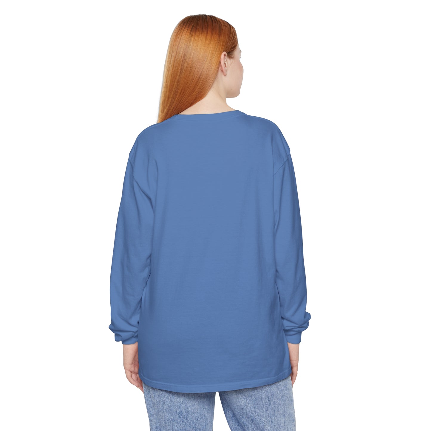 Unisex Garment-dyed Long Sleeve T-Shirt - Samson