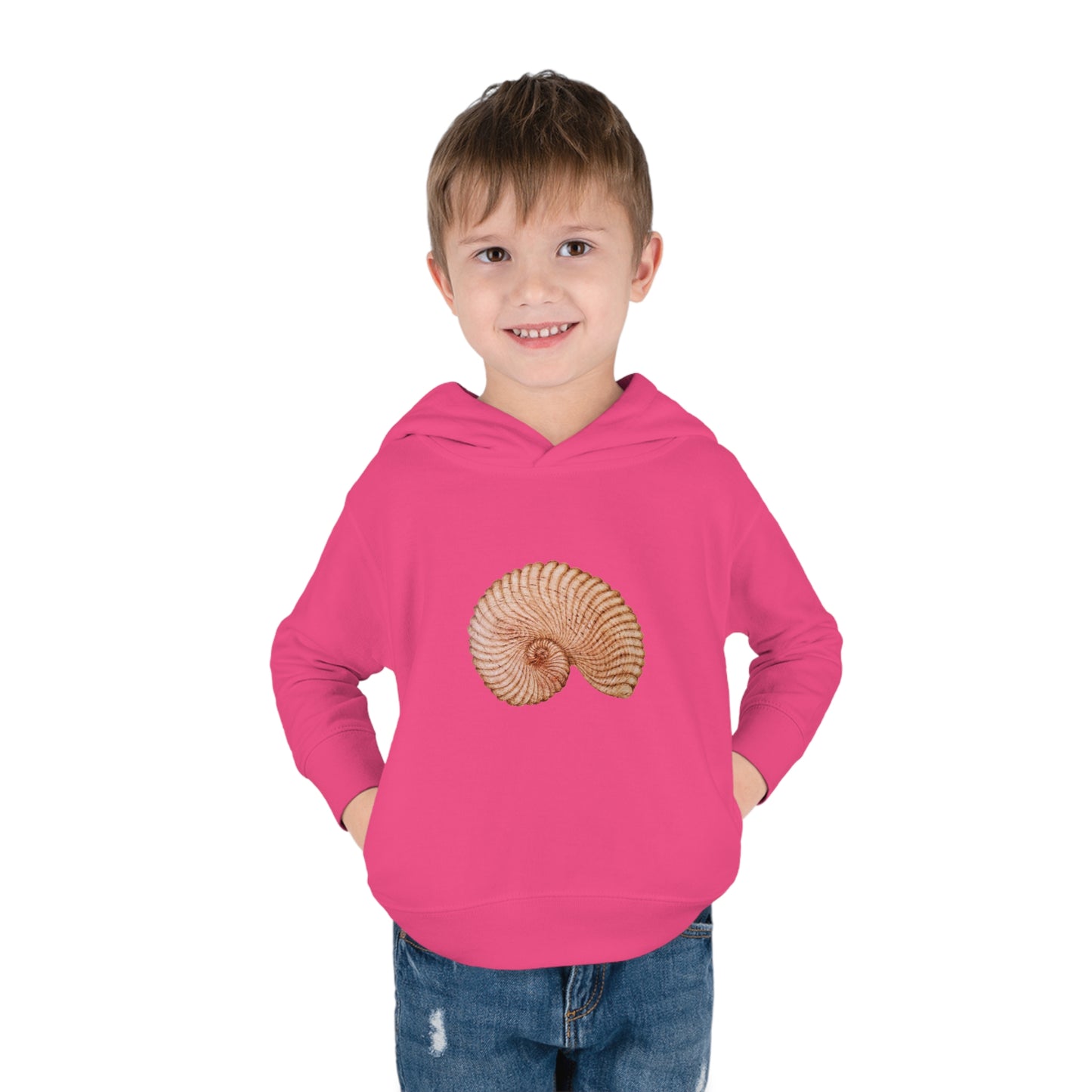 Toddler Pullover Fleece Hoodie - Heaven Shell