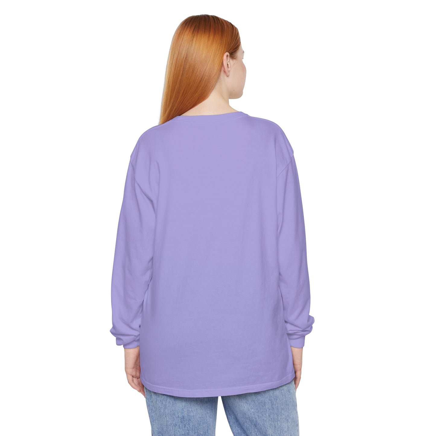 Unisex Garment-dyed Long Sleeve T-Shirt - Samson