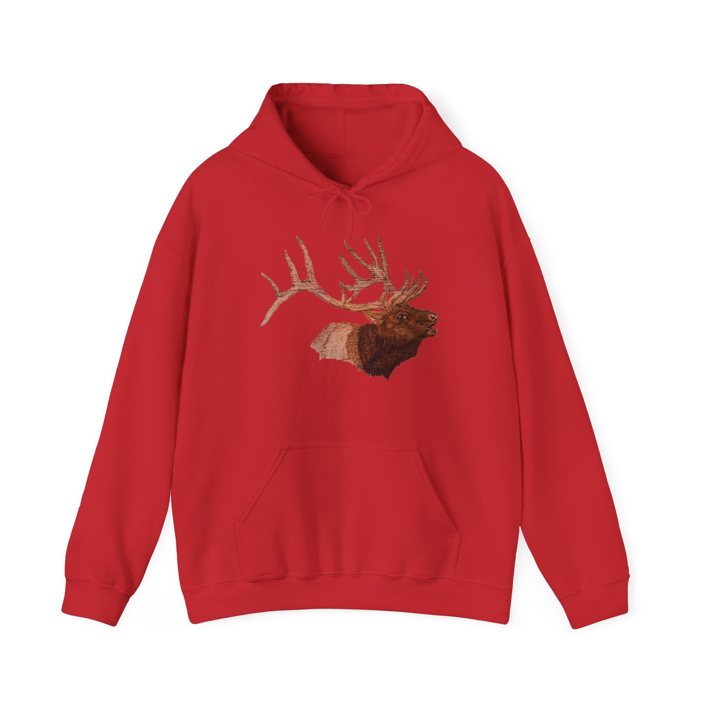 Unisex Heavy Blend™ Hooded Sweatshirt - Bull Elk