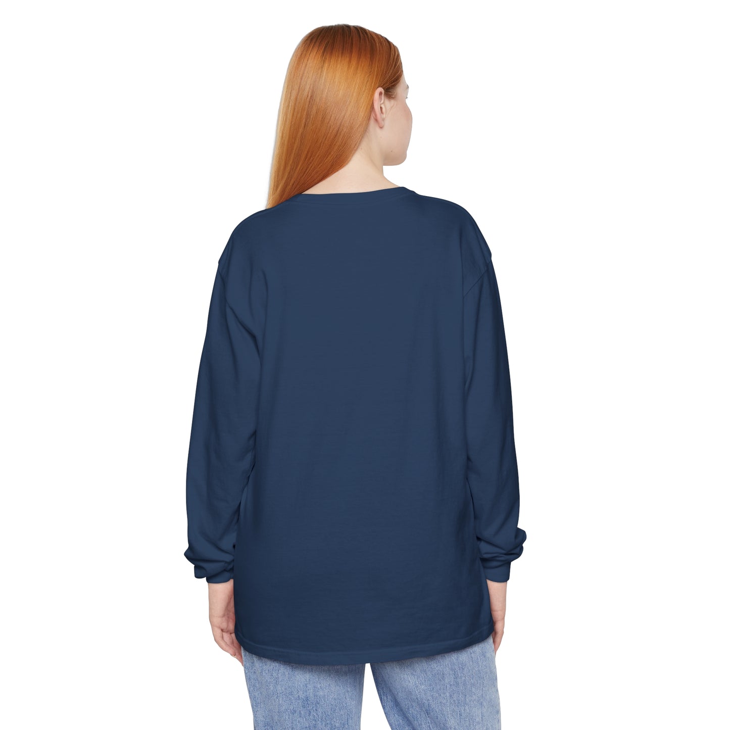 Unisex Garment-dyed Long Sleeve T-Shirt - Hamal