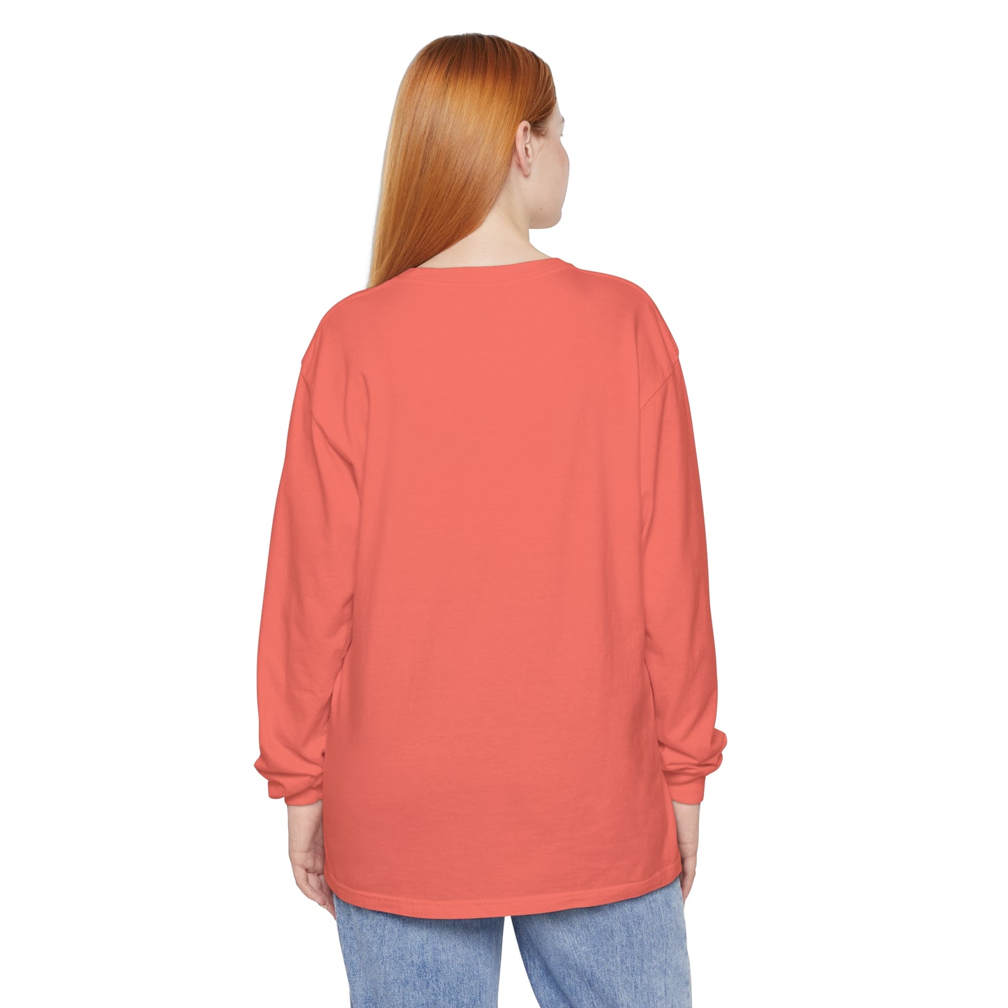 Unisex Garment-dyed Long Sleeve T-Shirt - Samson