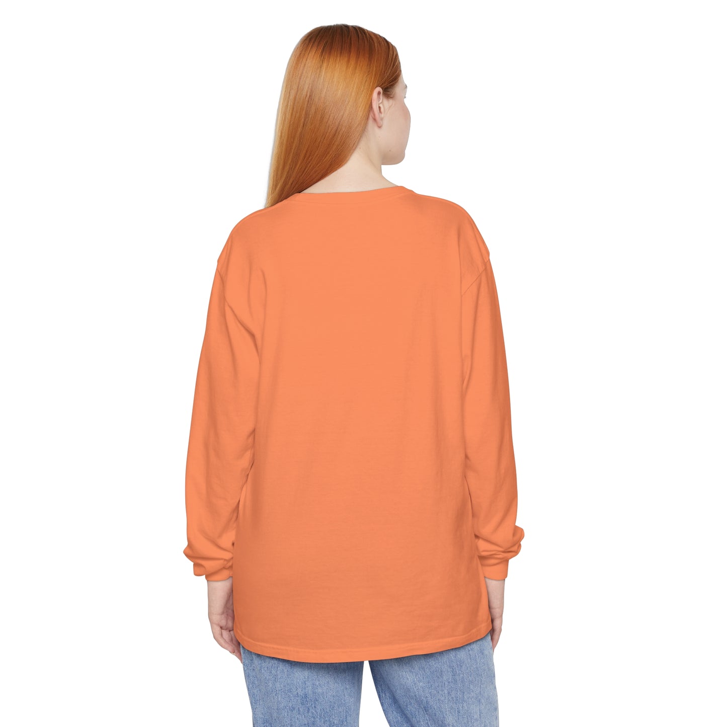 Unisex Garment-dyed Long Sleeve T-Shirt - Hamal