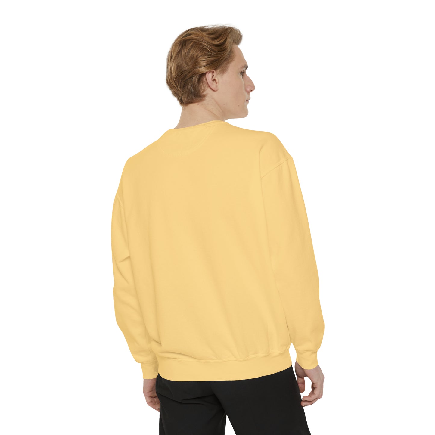 Unisex Garment-Dyed Sweatshirt - Bison