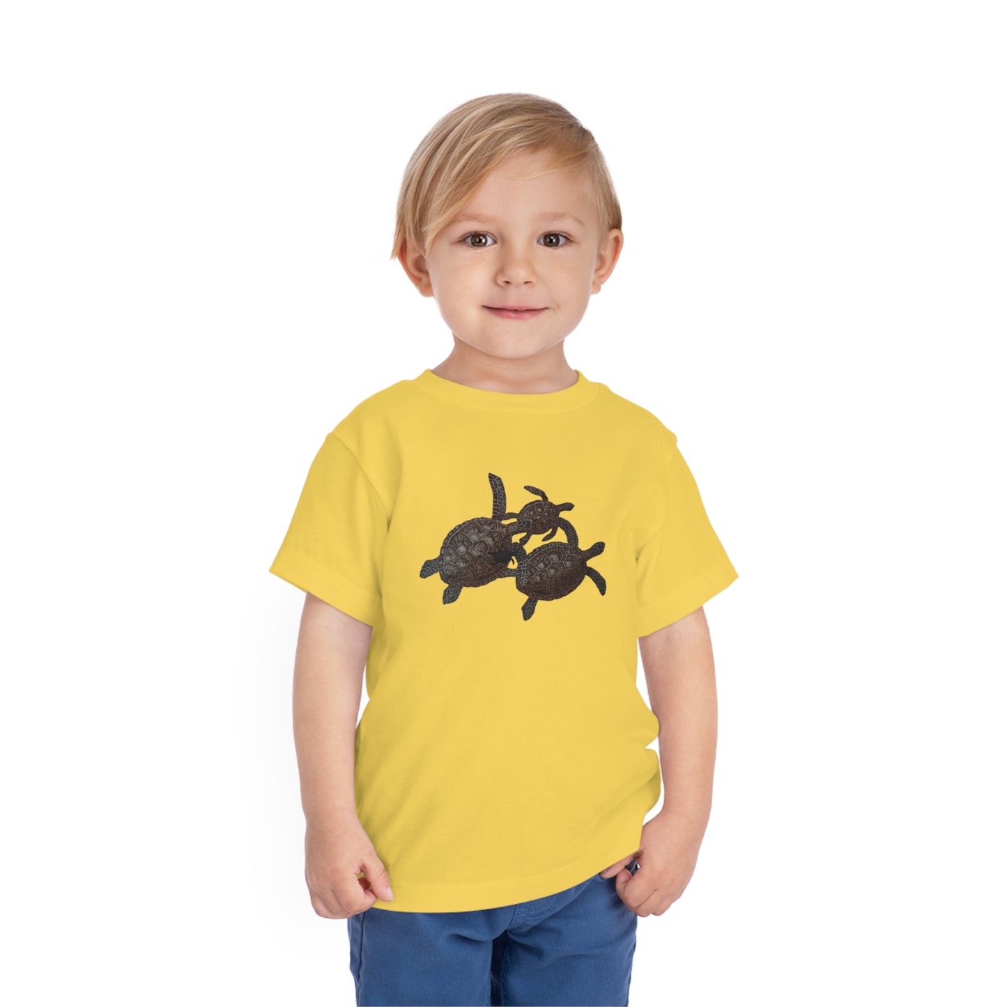 Toddler Short Sleeve Tee - Turtle Family