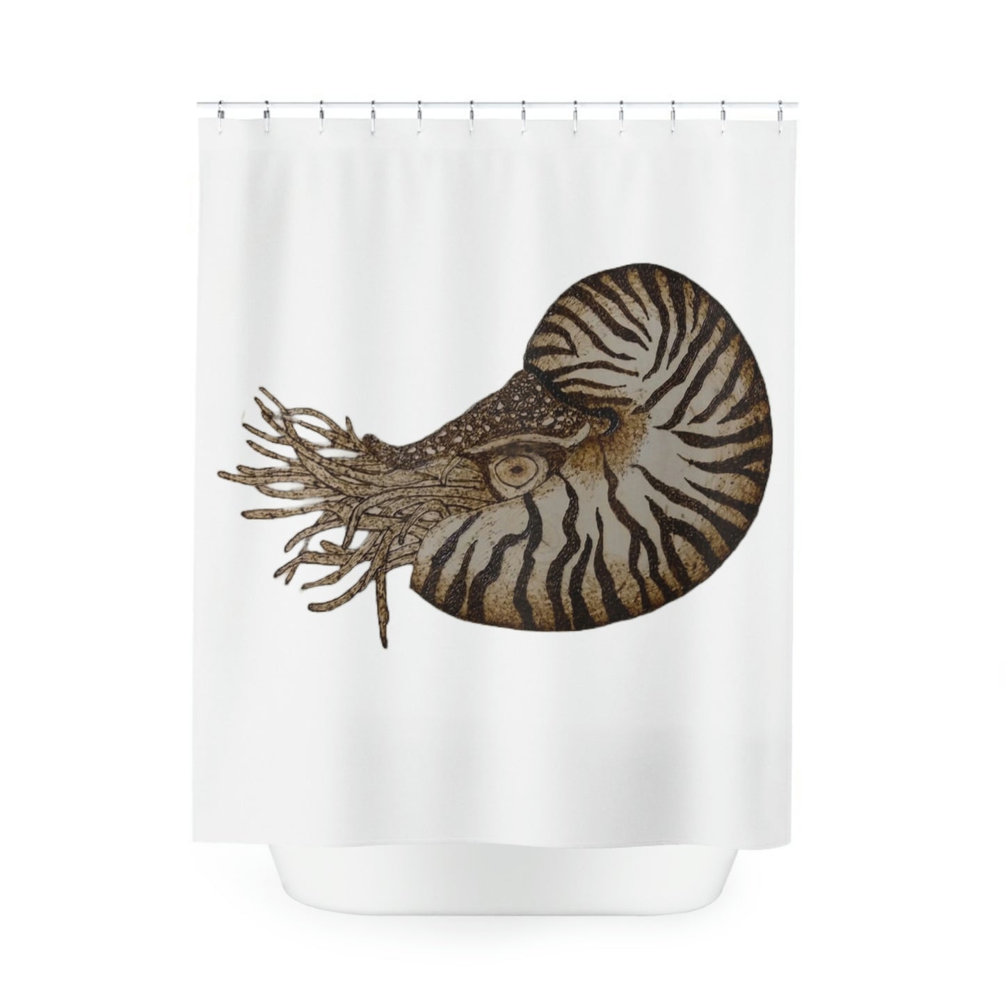 Polyester Shower Curtain - Callisto