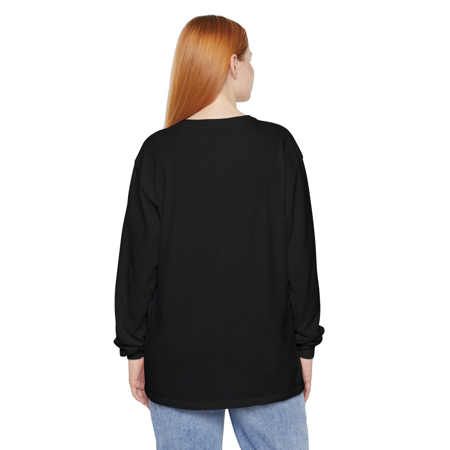 Unisex Garment-dyed Long Sleeve T-Shirt - Lyra