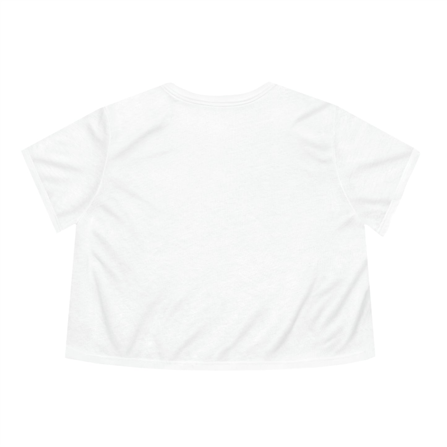 Women's Flowy Cropped Tee - Triton Conch