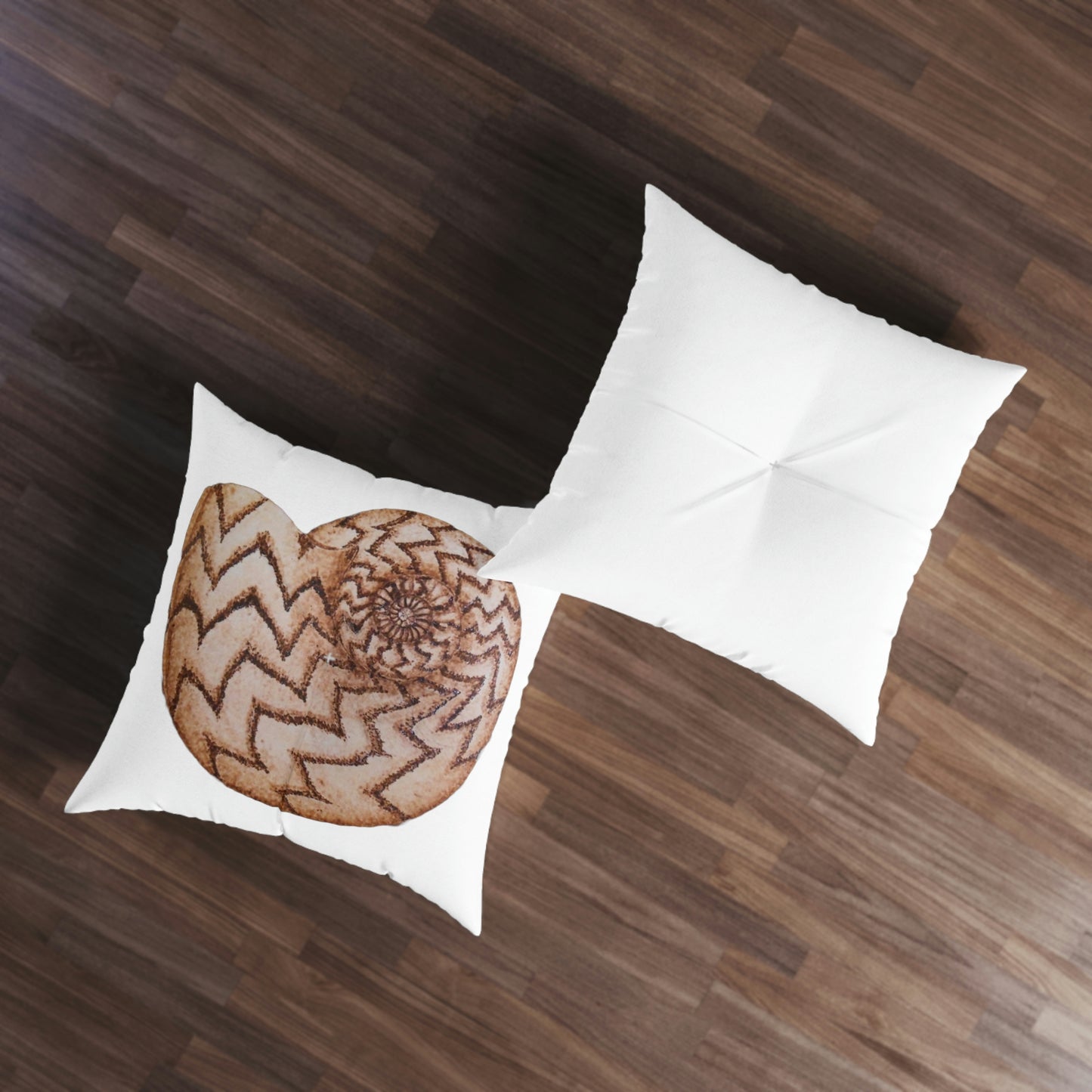 Tufted Floor Pillow, Square - Pollux