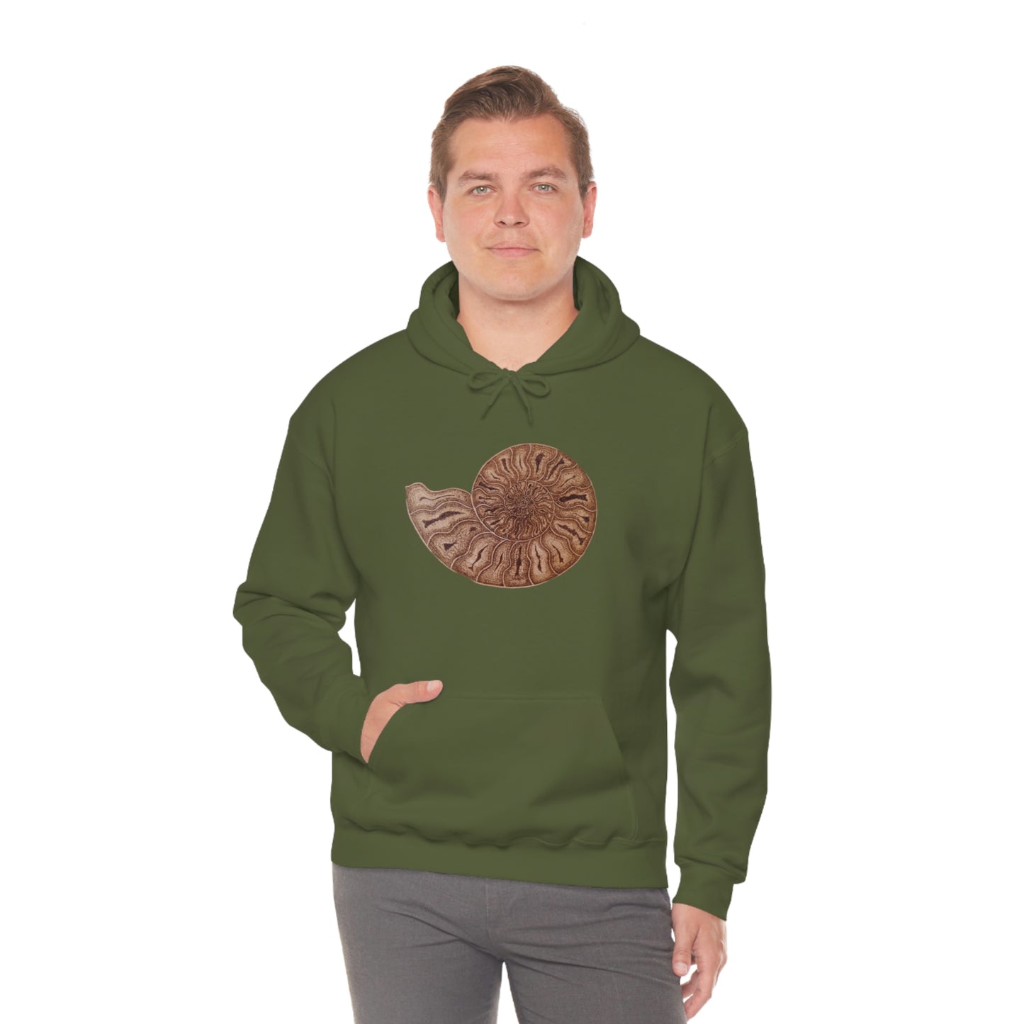 Unisex Heavy Blend™ Hooded Sweatshirt - Half Moon