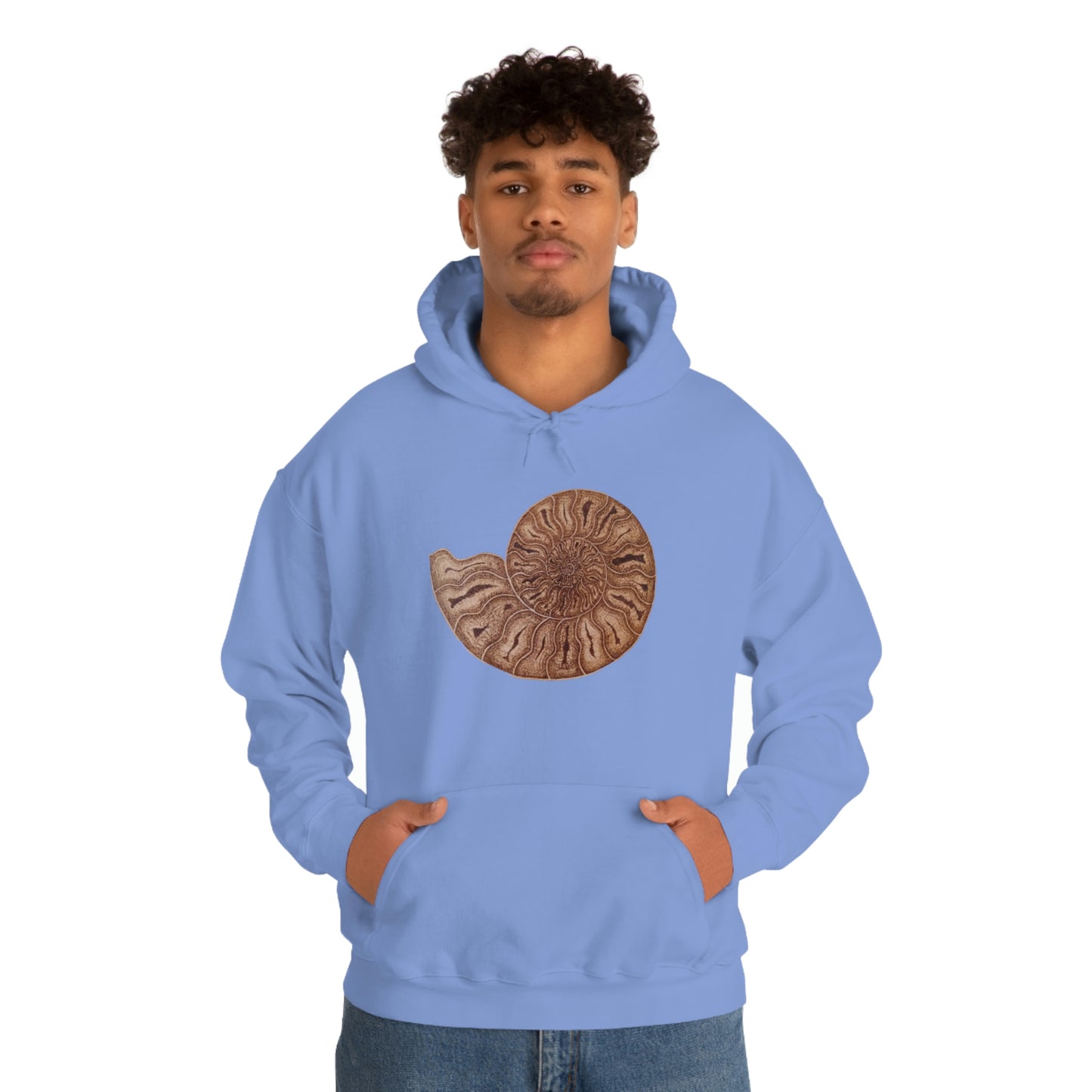 Unisex Heavy Blend™ Hooded Sweatshirt - Half Moon