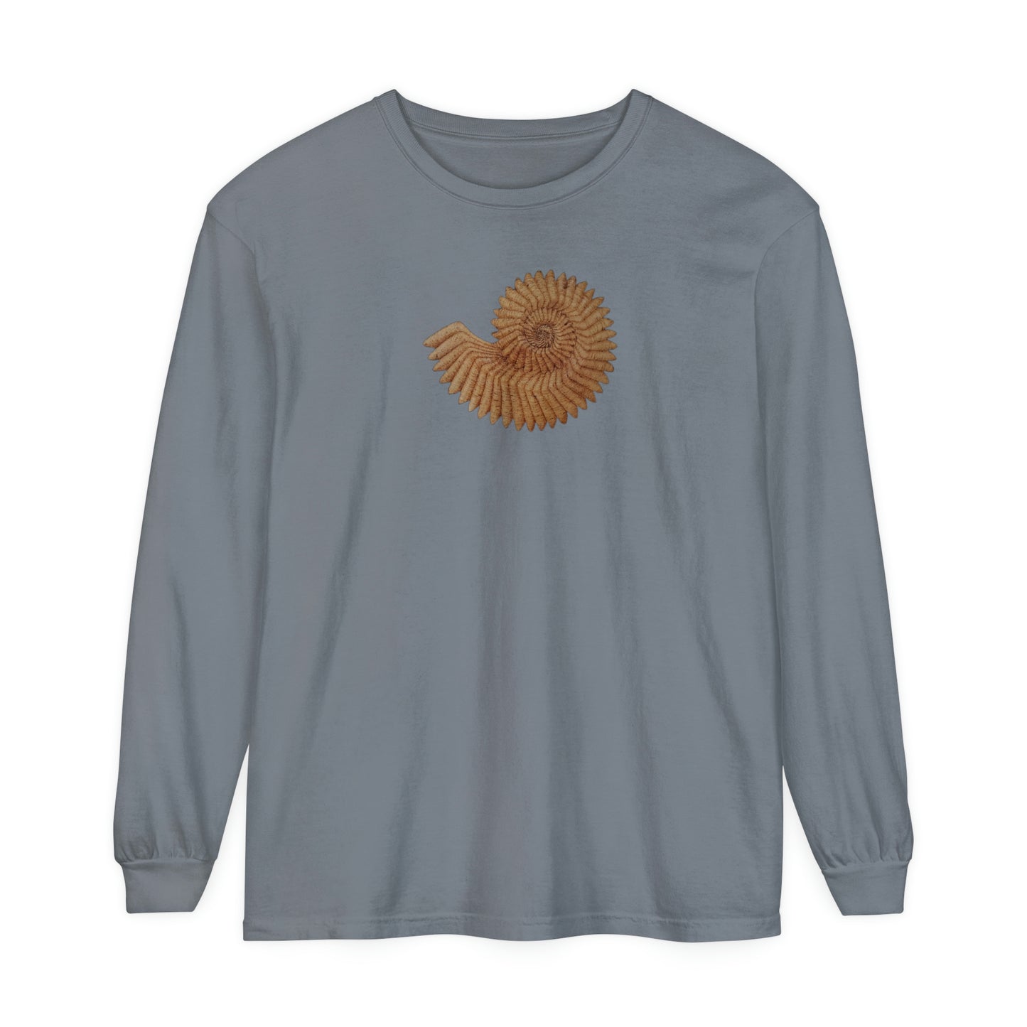 Unisex Garment-dyed Long Sleeve T-Shirt - Andromeda