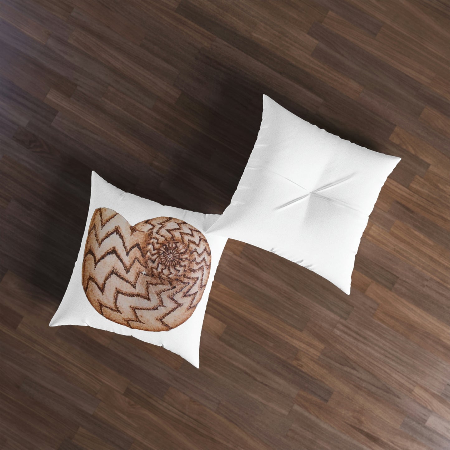 Tufted Floor Pillow, Square - Pollux