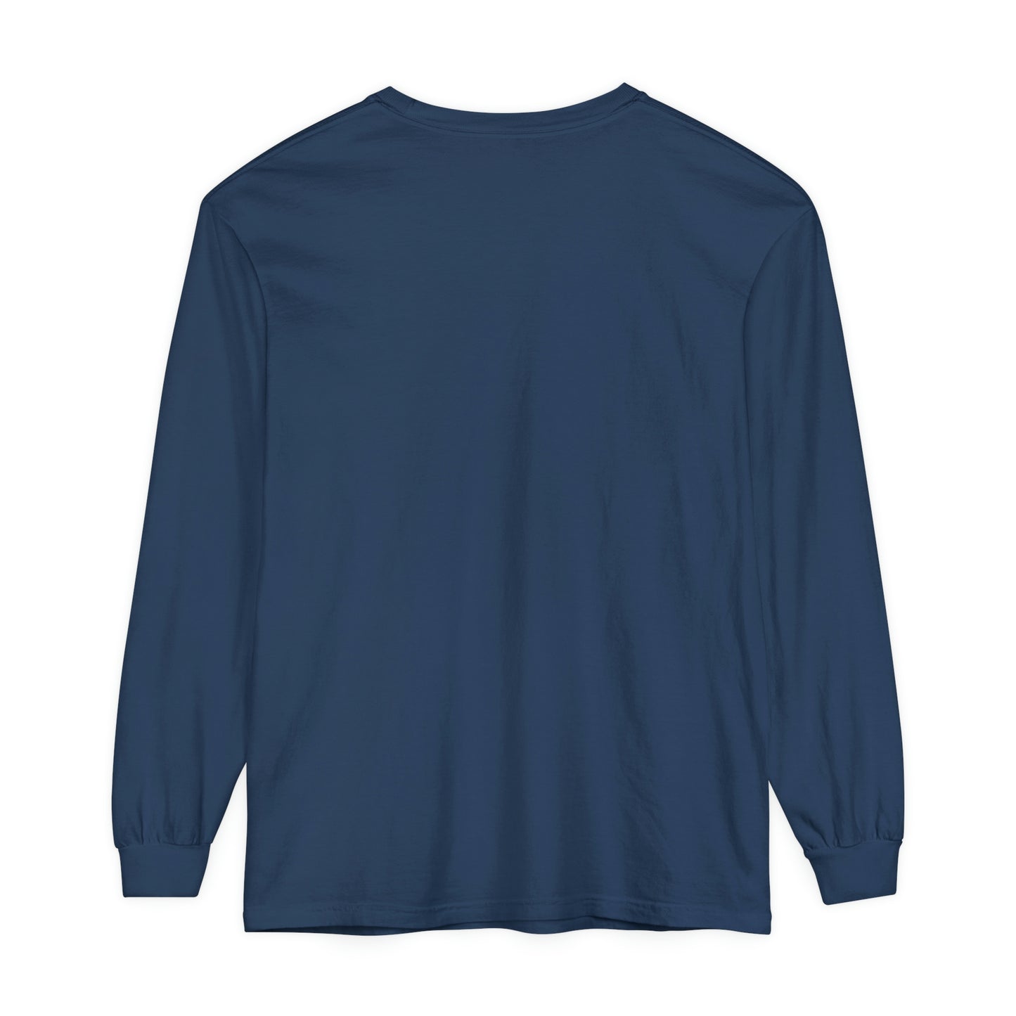 Unisex Garment-dyed Long Sleeve T-Shirt - Pollux