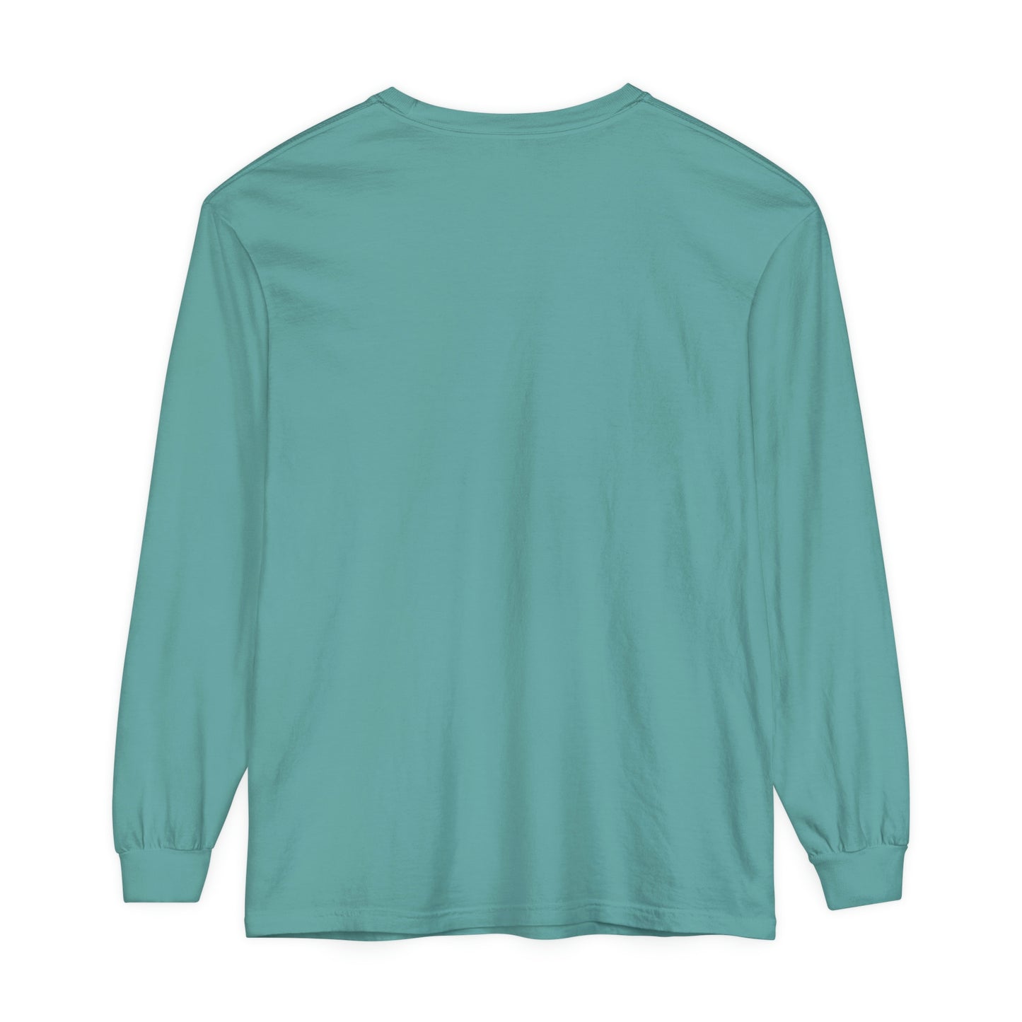 Unisex Garment-dyed Long Sleeve T-Shirt - Heaven Shell