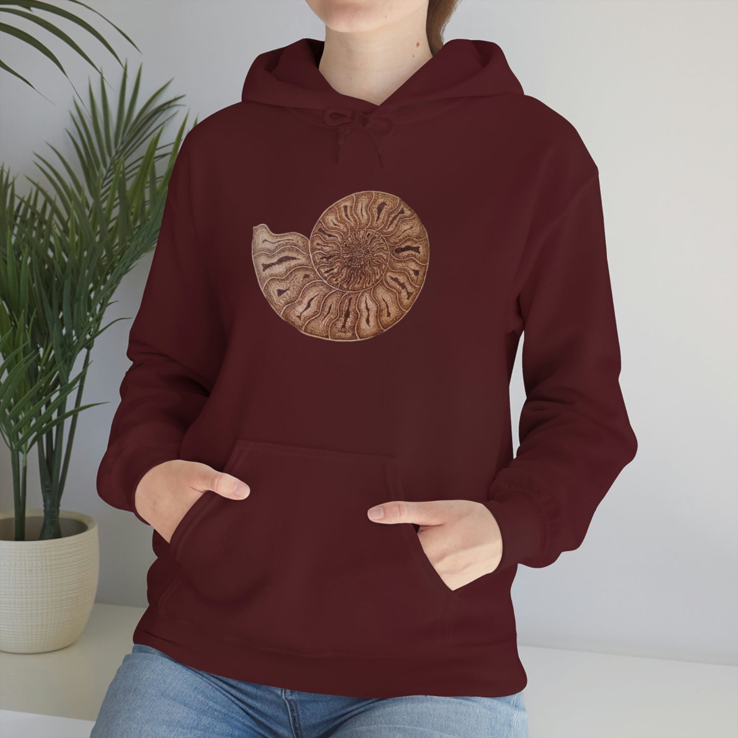 Unisex Heavy Blend™ Hooded Sweatshirt - Half Moon