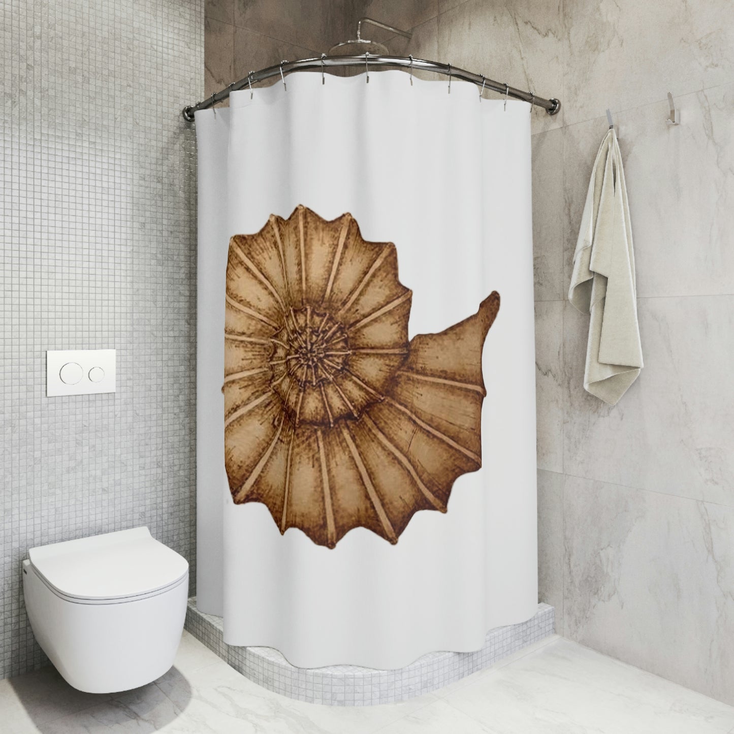 Polyester Shower Curtain - Lyra