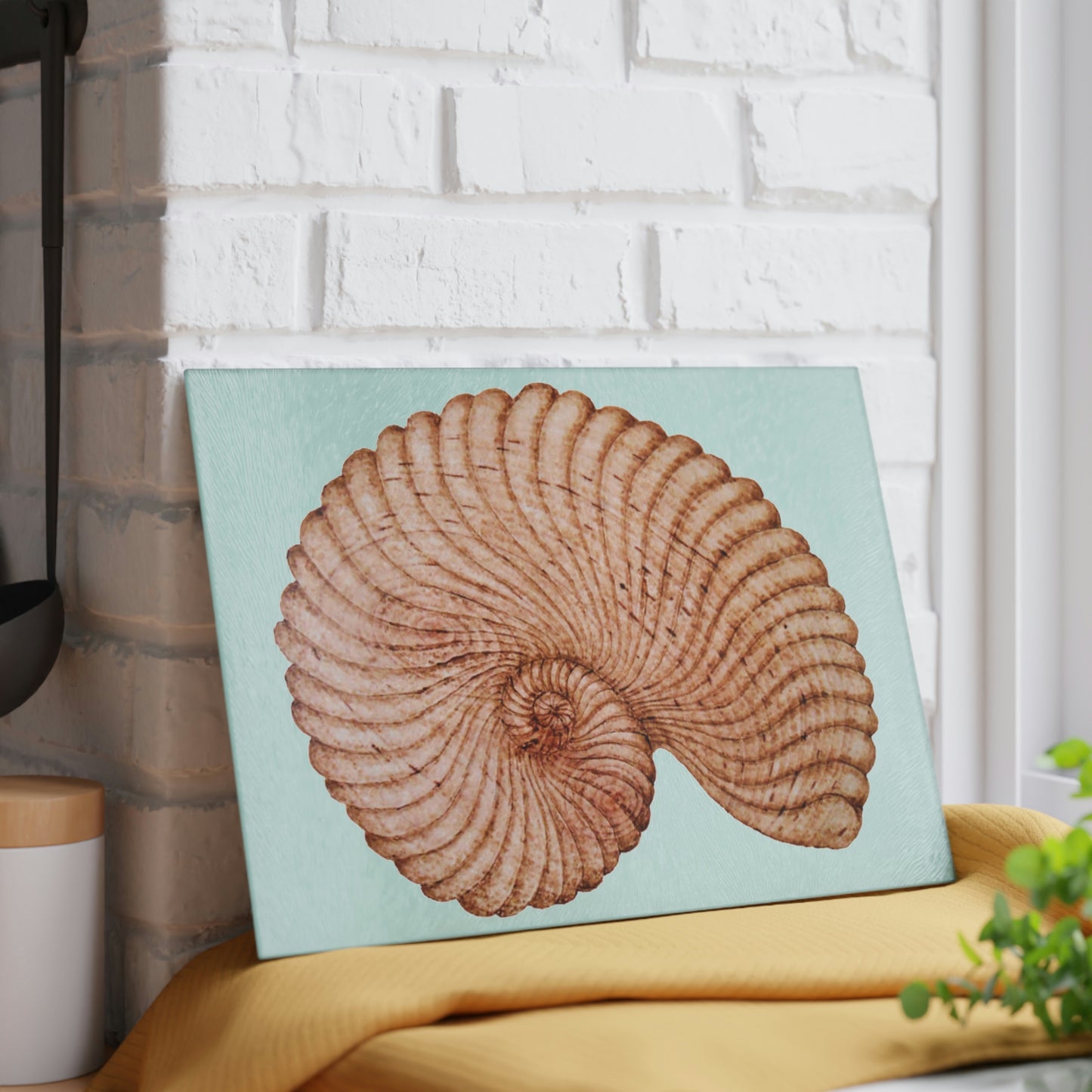 Glass Cutting Board - Heaven Shell