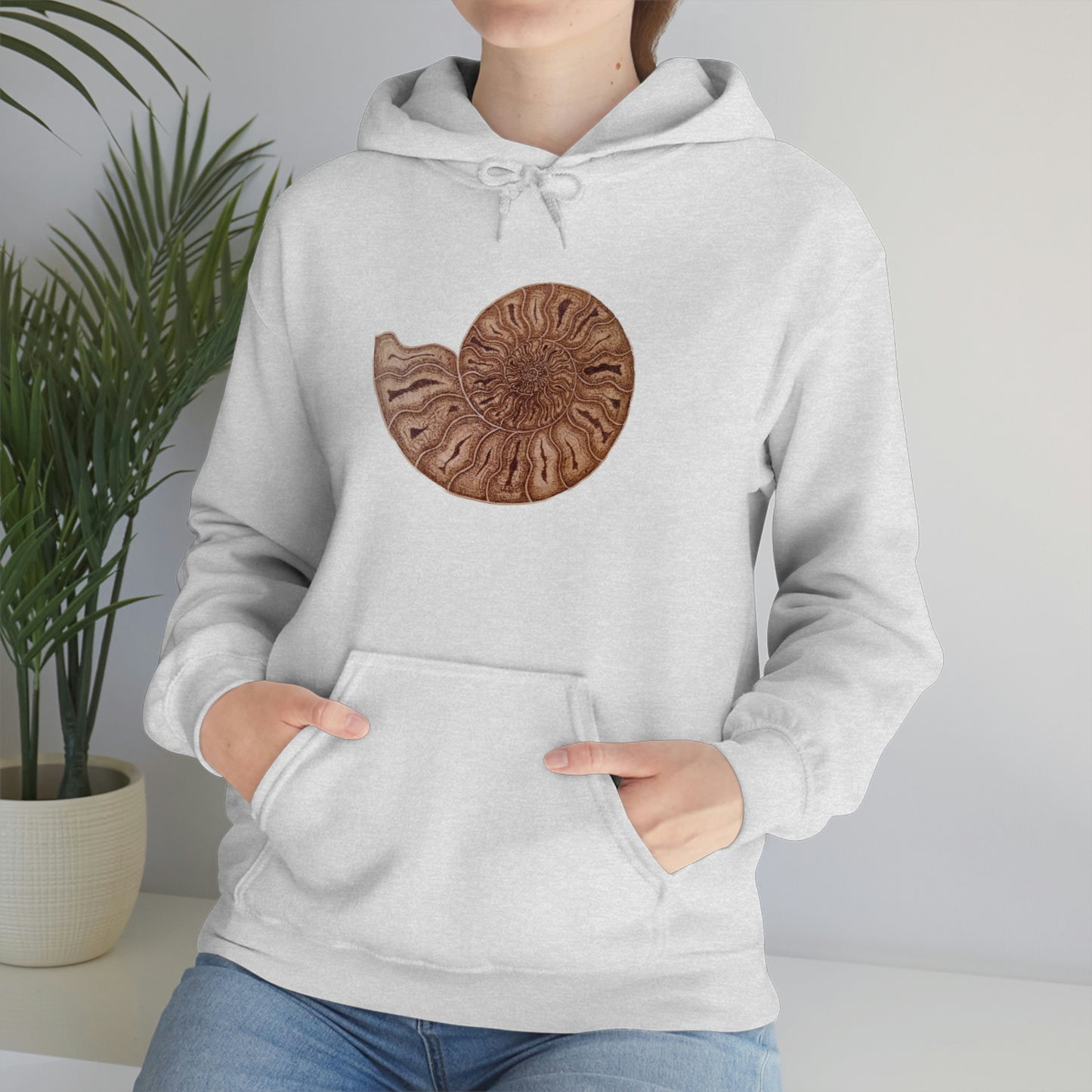 Unisex Heavy Blend™ Hooded Sweatshirt - Half Moon