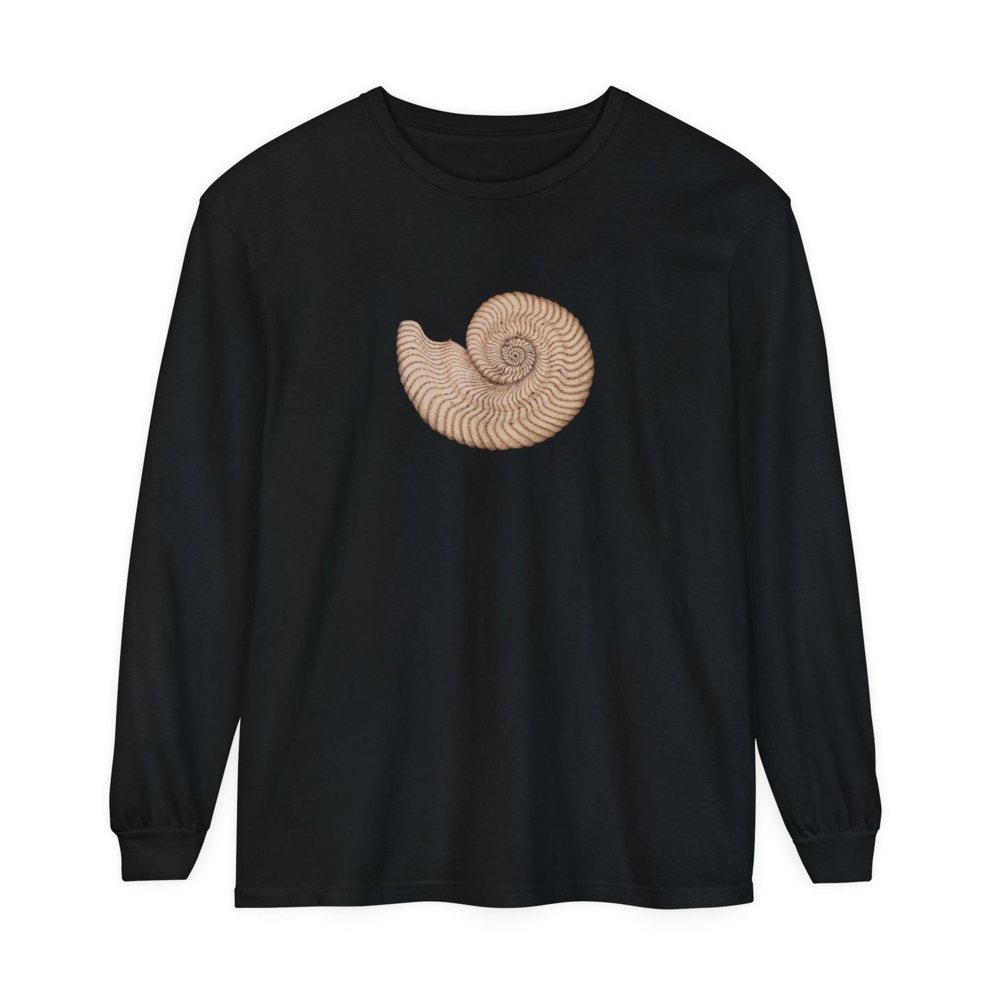 Unisex Garment-dyed Long Sleeve T-Shirt - Arcturus (light)