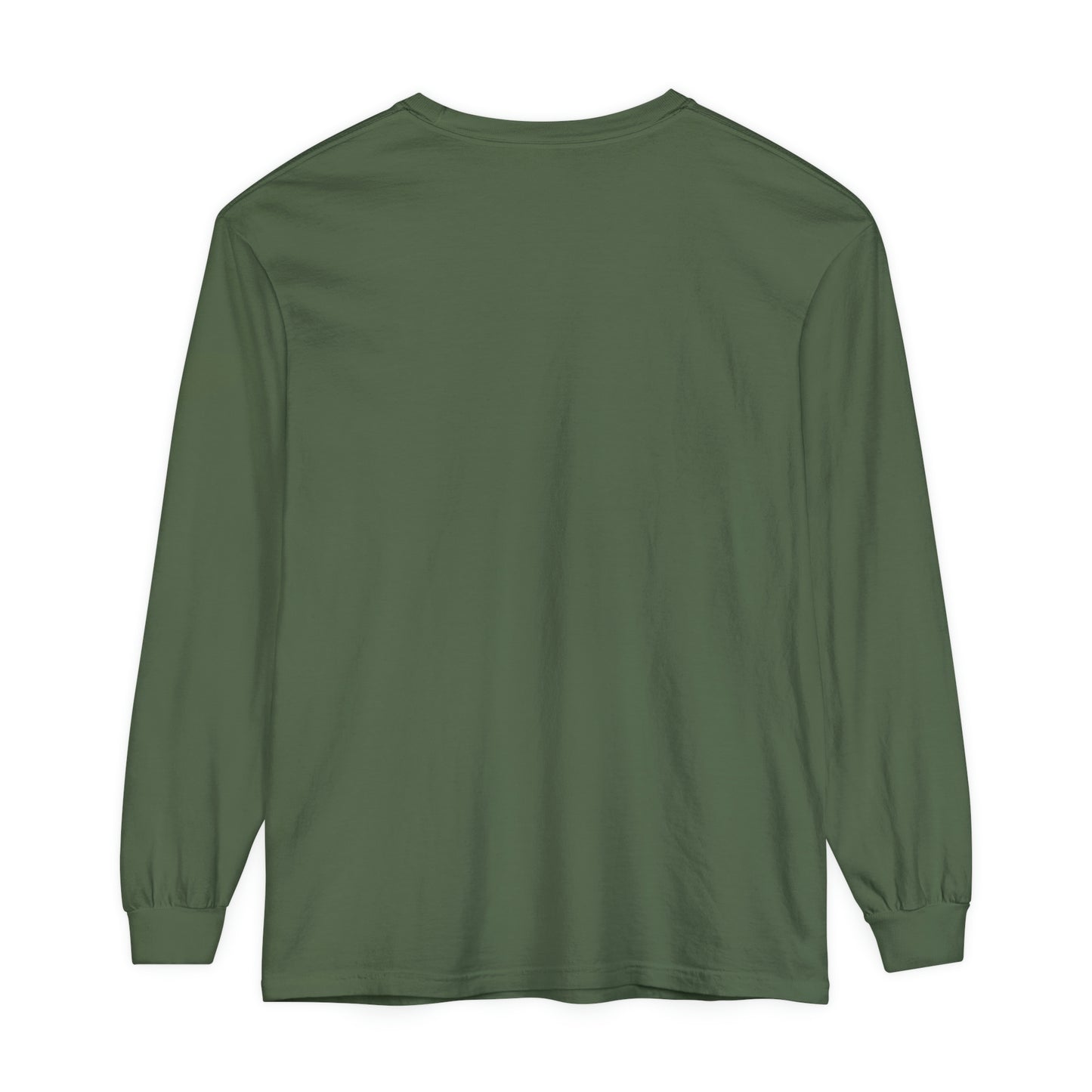 Unisex Garment-dyed Long Sleeve T-Shirt - Lyra