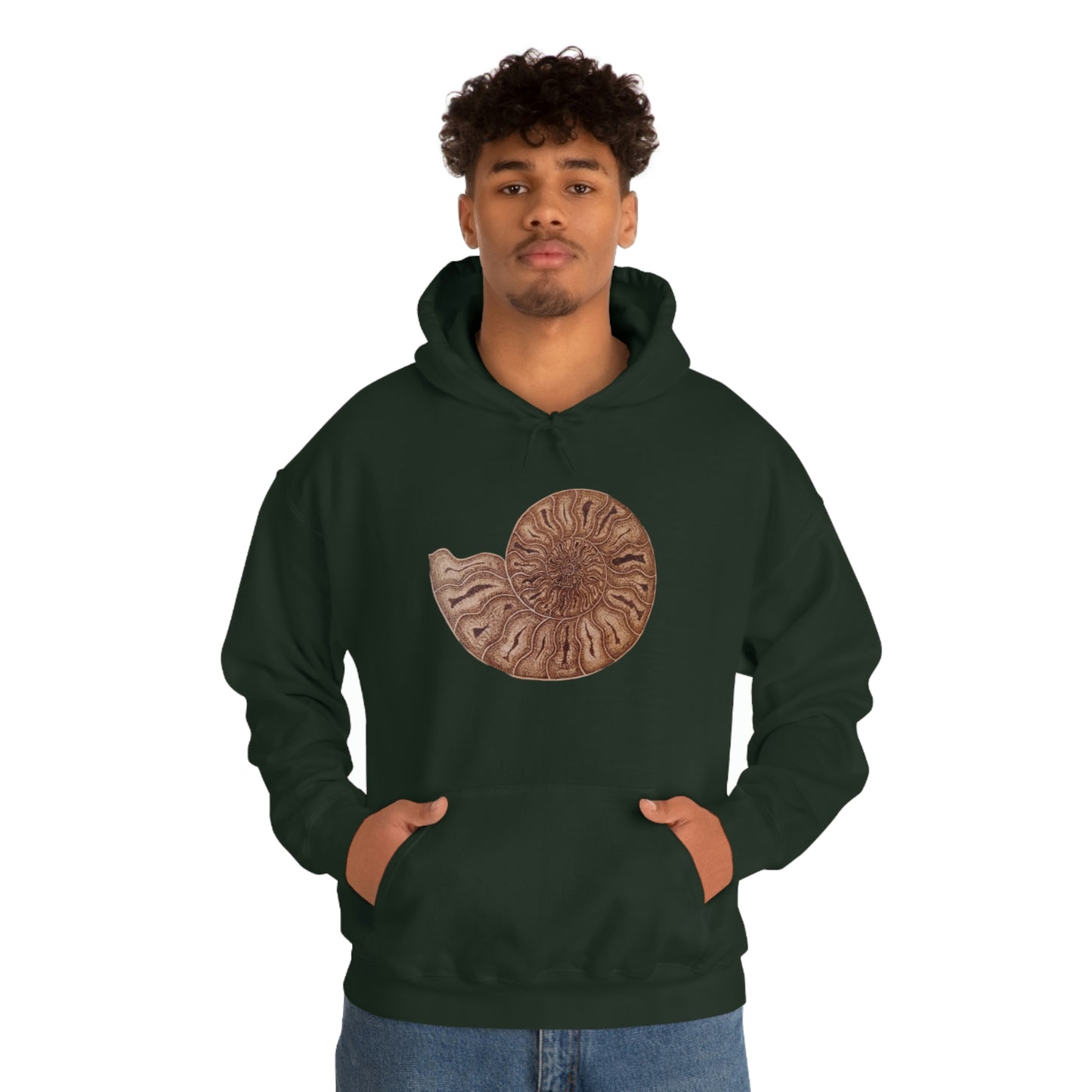 Unisex Heavy Blend™ Hooded Sweatshirt - Half Moon