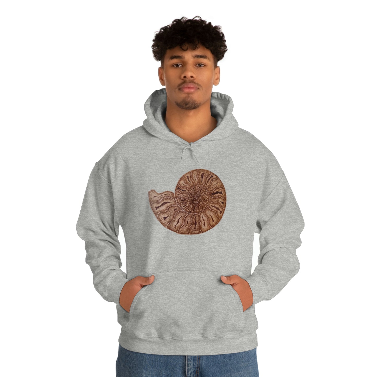 Unisex Heavy Blend™ Hooded Sweatshirt - Half Moon