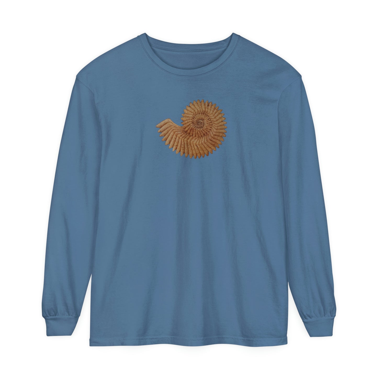 Unisex Garment-dyed Long Sleeve T-Shirt - Andromeda