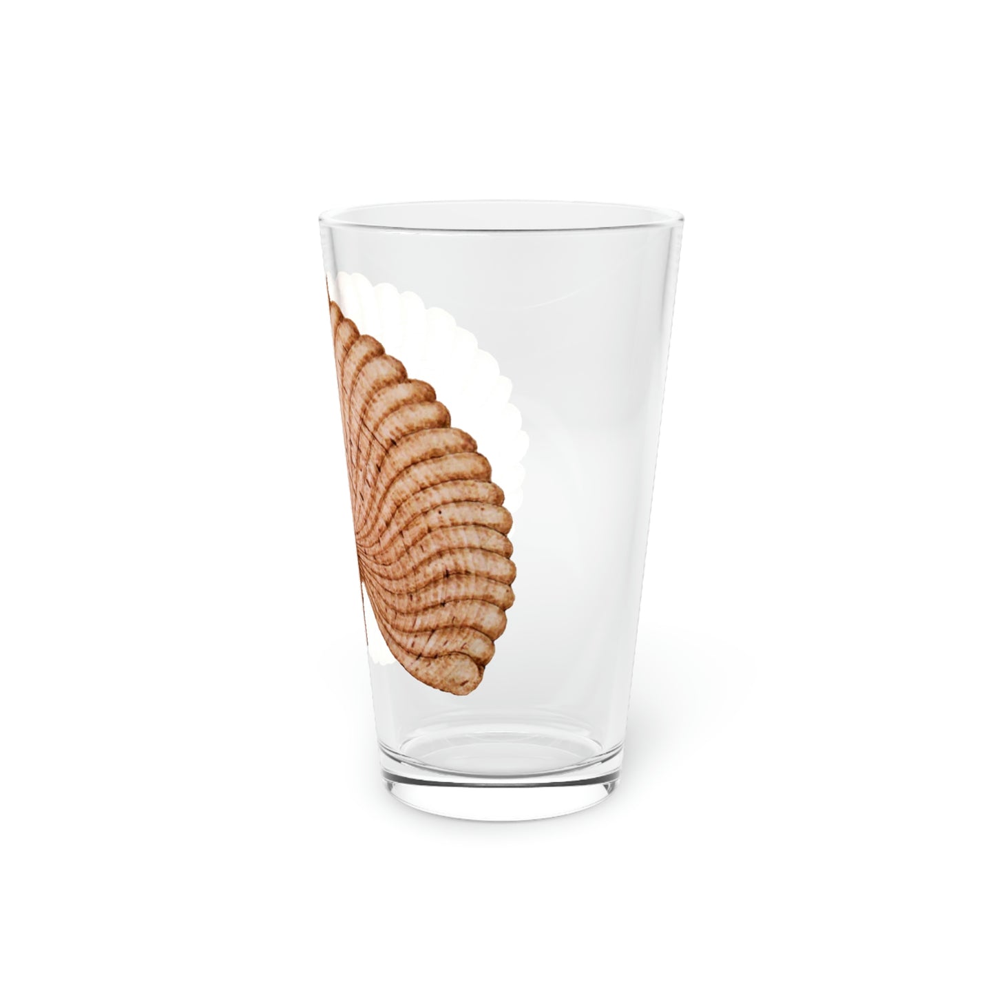 Pint Glass, 16oz - Heaven Shell