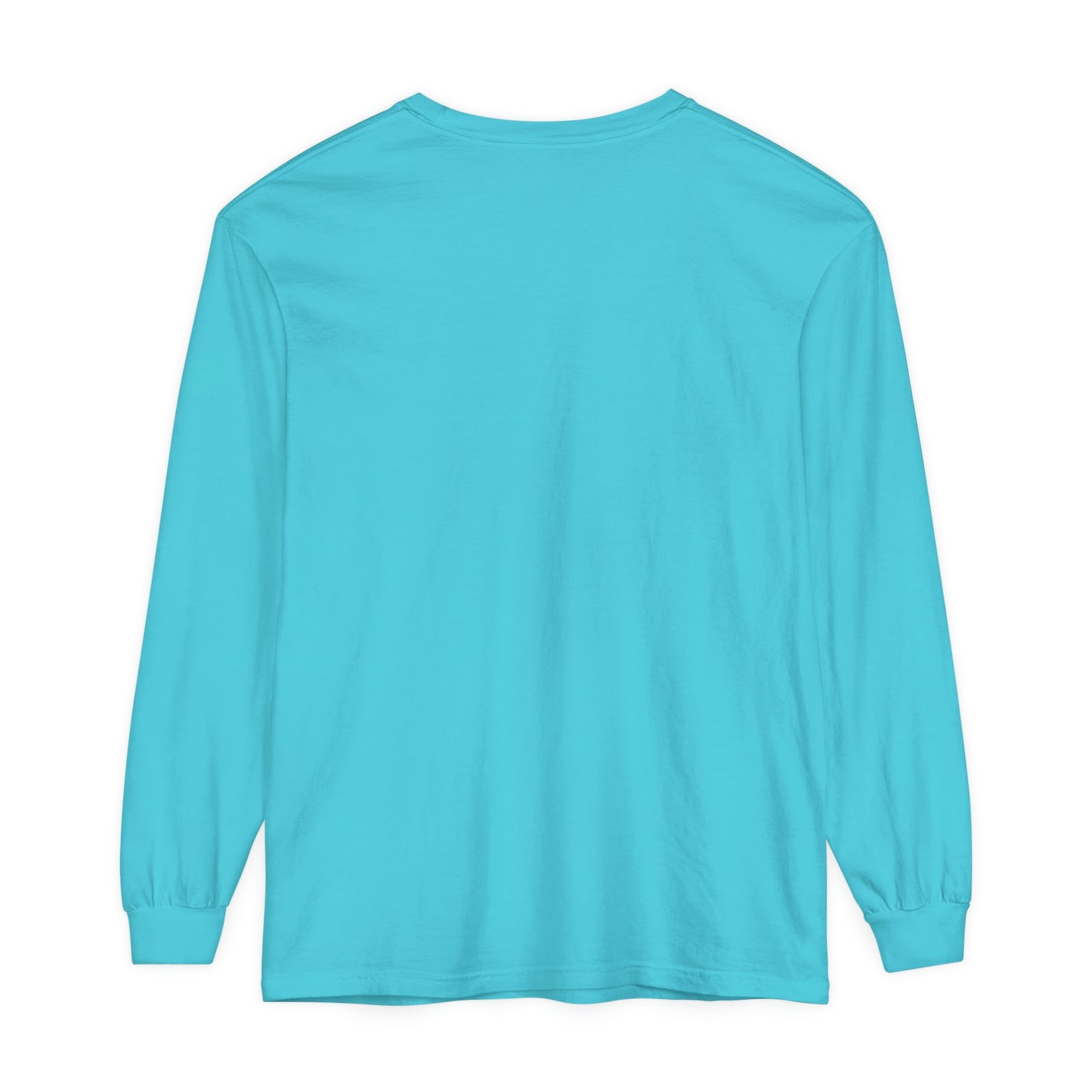 Unisex Garment-dyed Long Sleeve T-Shirt - Heaven Shell