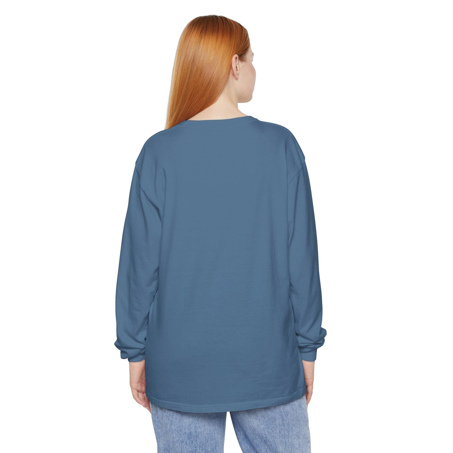 Unisex Garment-dyed Long Sleeve T-Shirt - Arcturus (light)