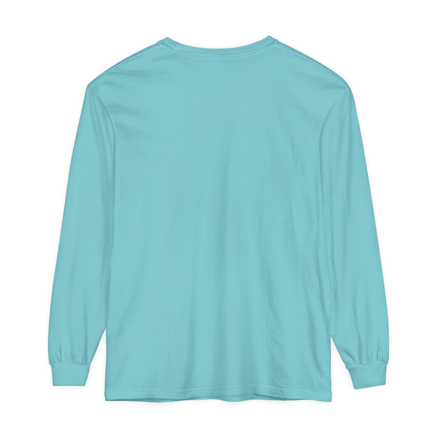 Unisex Garment-dyed Long Sleeve T-Shirt - Heaven Shell