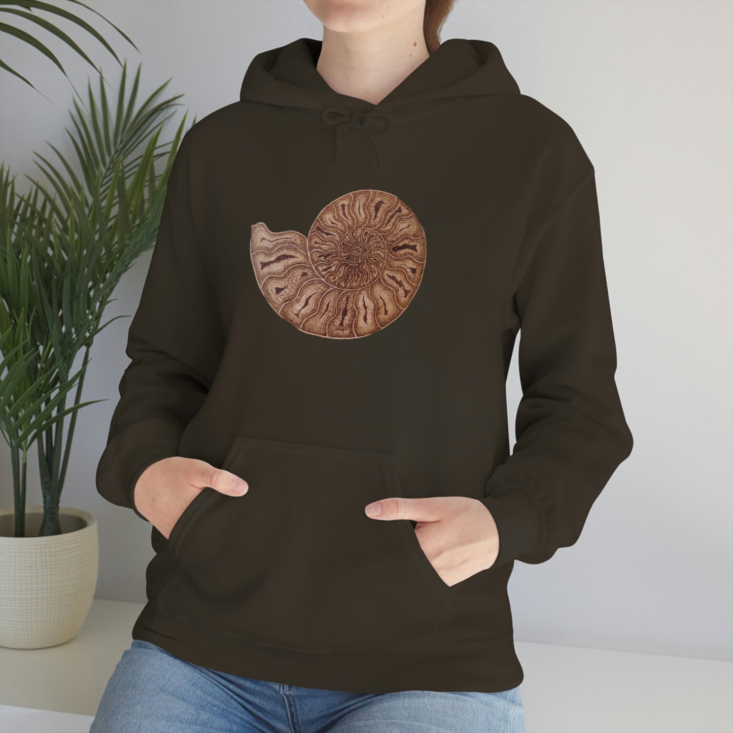 Unisex Heavy Blend™ Hooded Sweatshirt - Half Moon