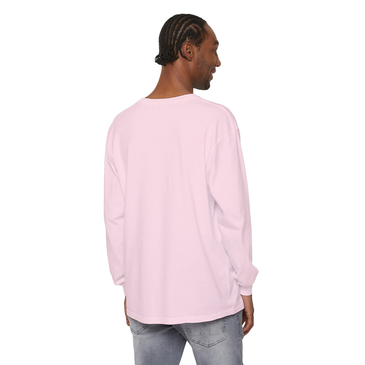 Unisex Garment-dyed Long Sleeve T-Shirt - Andromeda