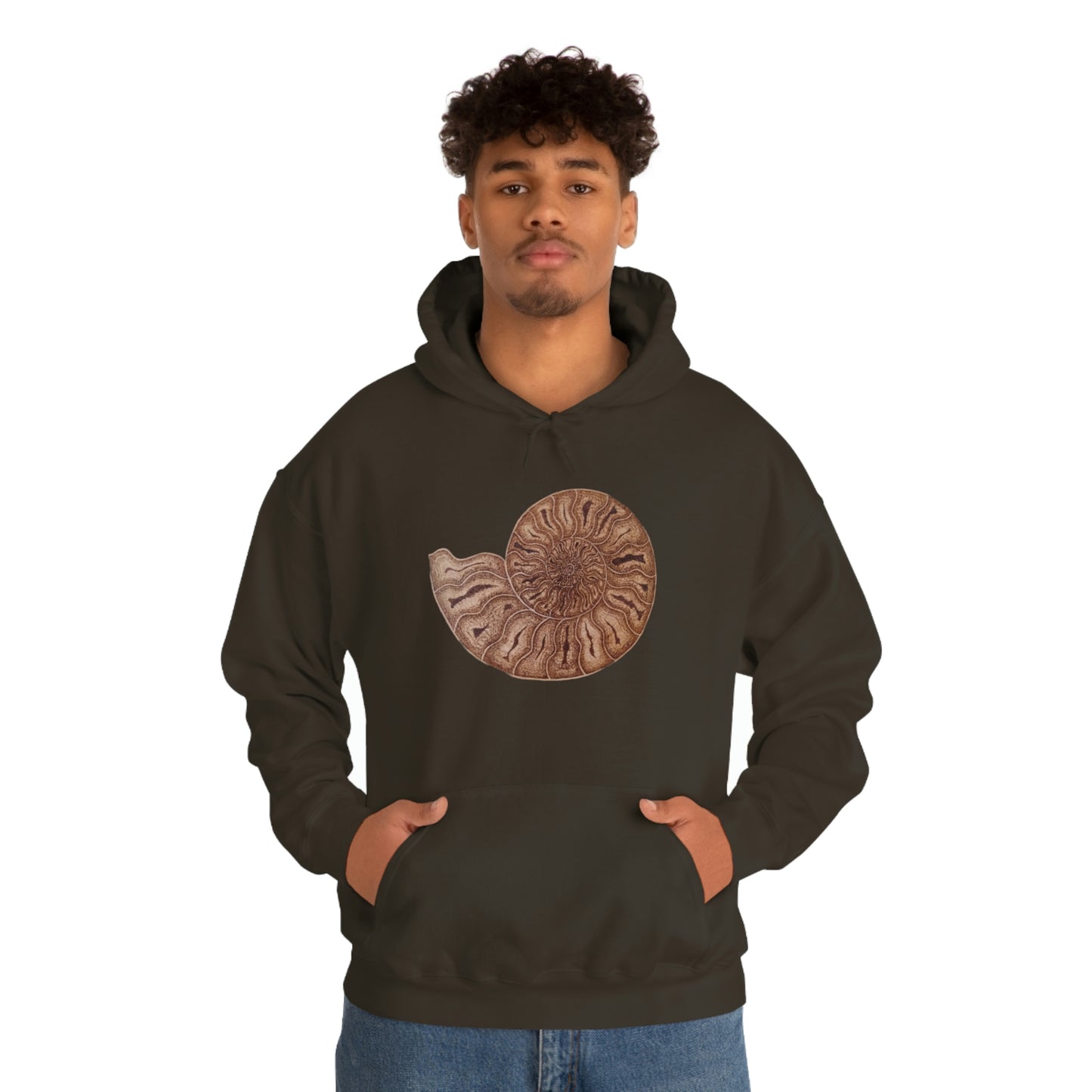 Unisex Heavy Blend™ Hooded Sweatshirt - Half Moon