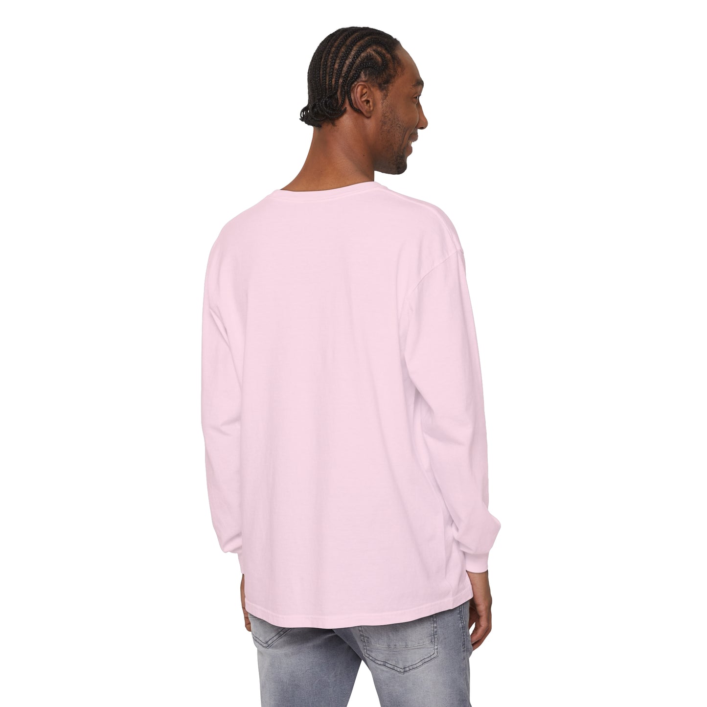 Unisex Garment-dyed Long Sleeve T-Shirt - Triton Conch