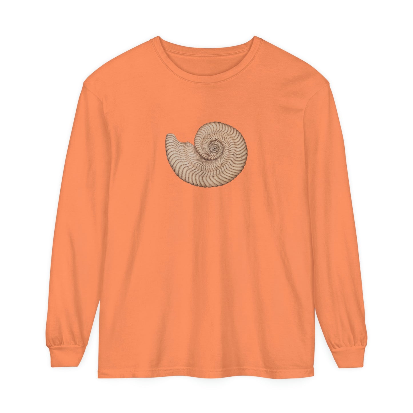 Unisex Garment-dyed Long Sleeve T-Shirt - Arcturus (light)