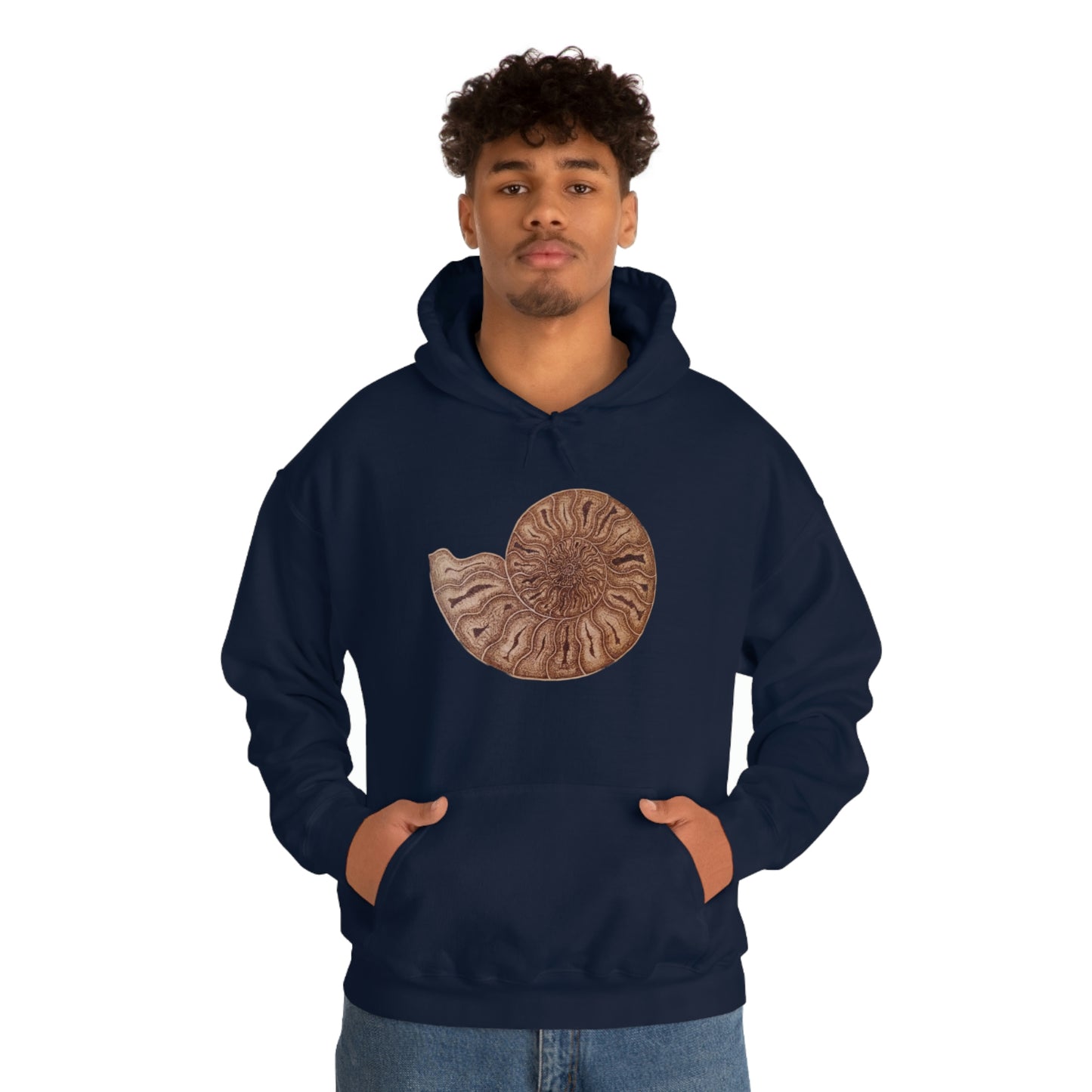 Unisex Heavy Blend™ Hooded Sweatshirt - Half Moon