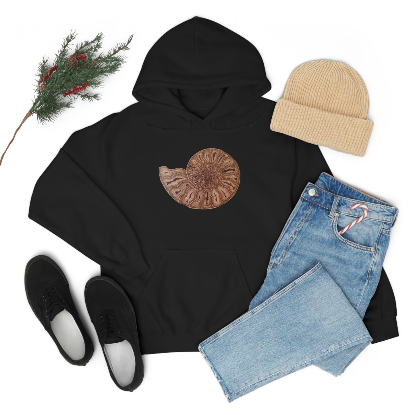 Unisex Heavy Blend™ Hooded Sweatshirt - Half Moon