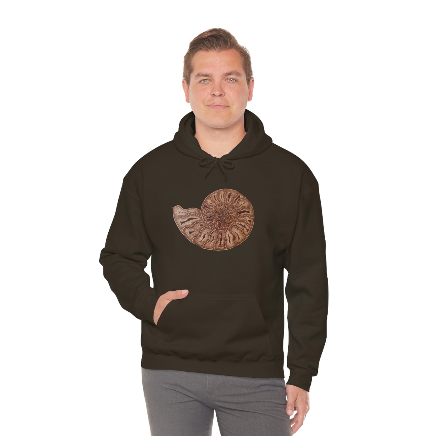 Unisex Heavy Blend™ Hooded Sweatshirt - Half Moon