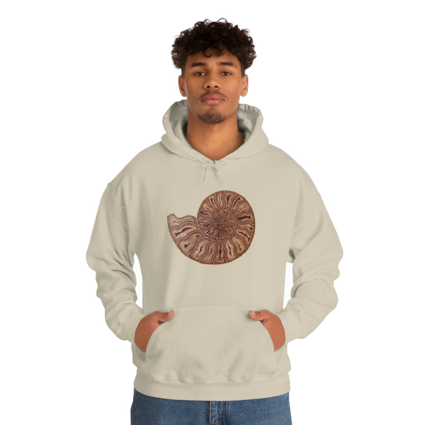 Unisex Heavy Blend™ Hooded Sweatshirt - Half Moon